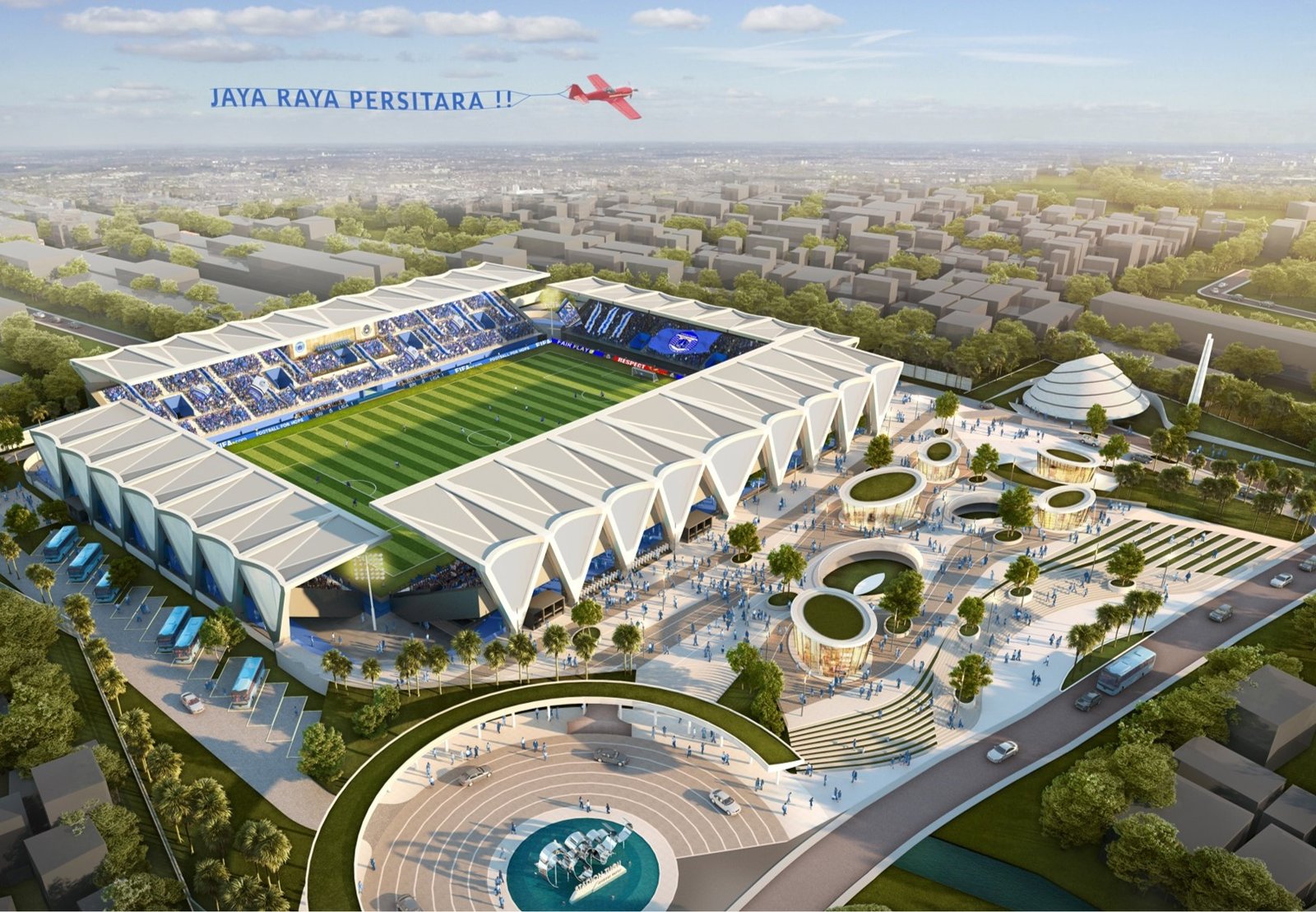 Desain Arsitektur: Mengangkat Nilai Lokal dalam Bingkai Global – Pramono Anung Kunjungi Stadion Tugu, Karya Arsitektur Alien Design