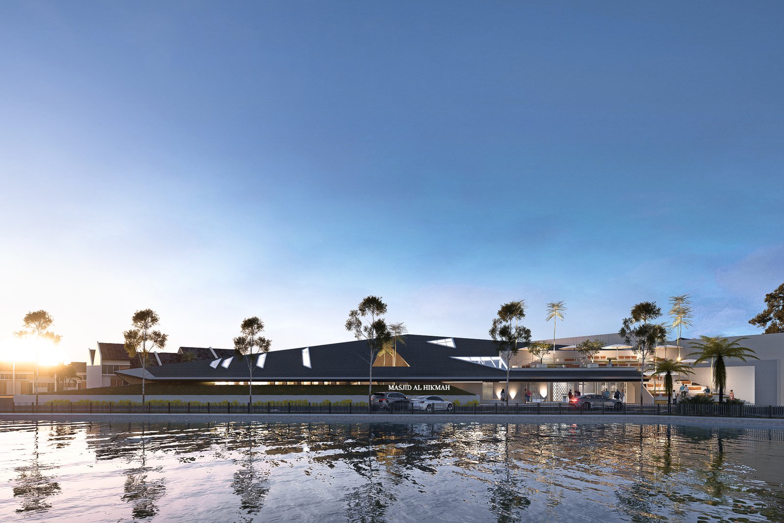 Sawangan Clubhouse: Pendekatan Arsitektur Kontekstual di Tepi Danau