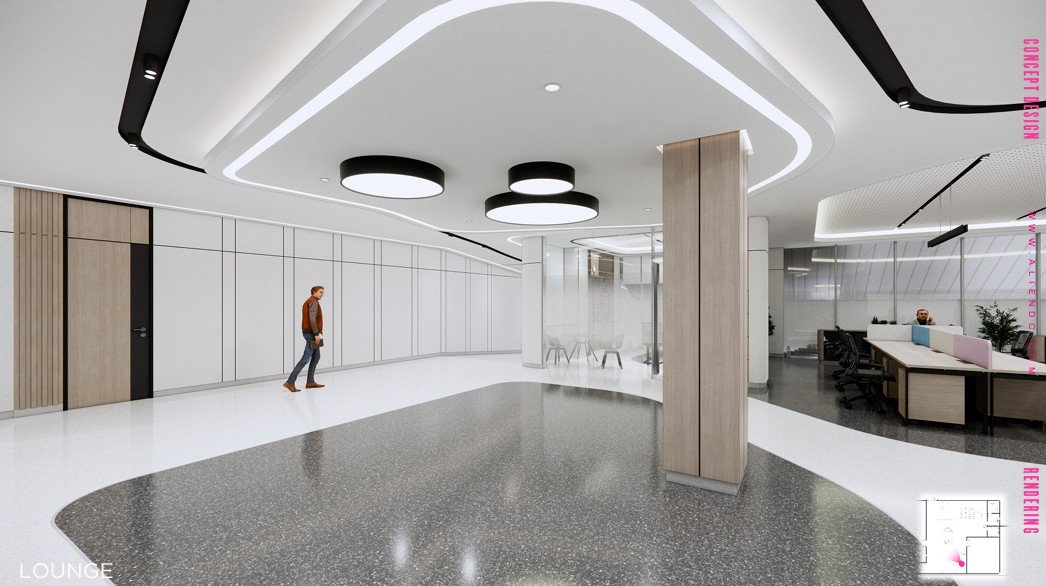 Estetika Interior yang Lembut dan Profesional – Desain Pabrik & Kantor Kosmetik Modern: Karya Arsitektur Alien DC di Banten