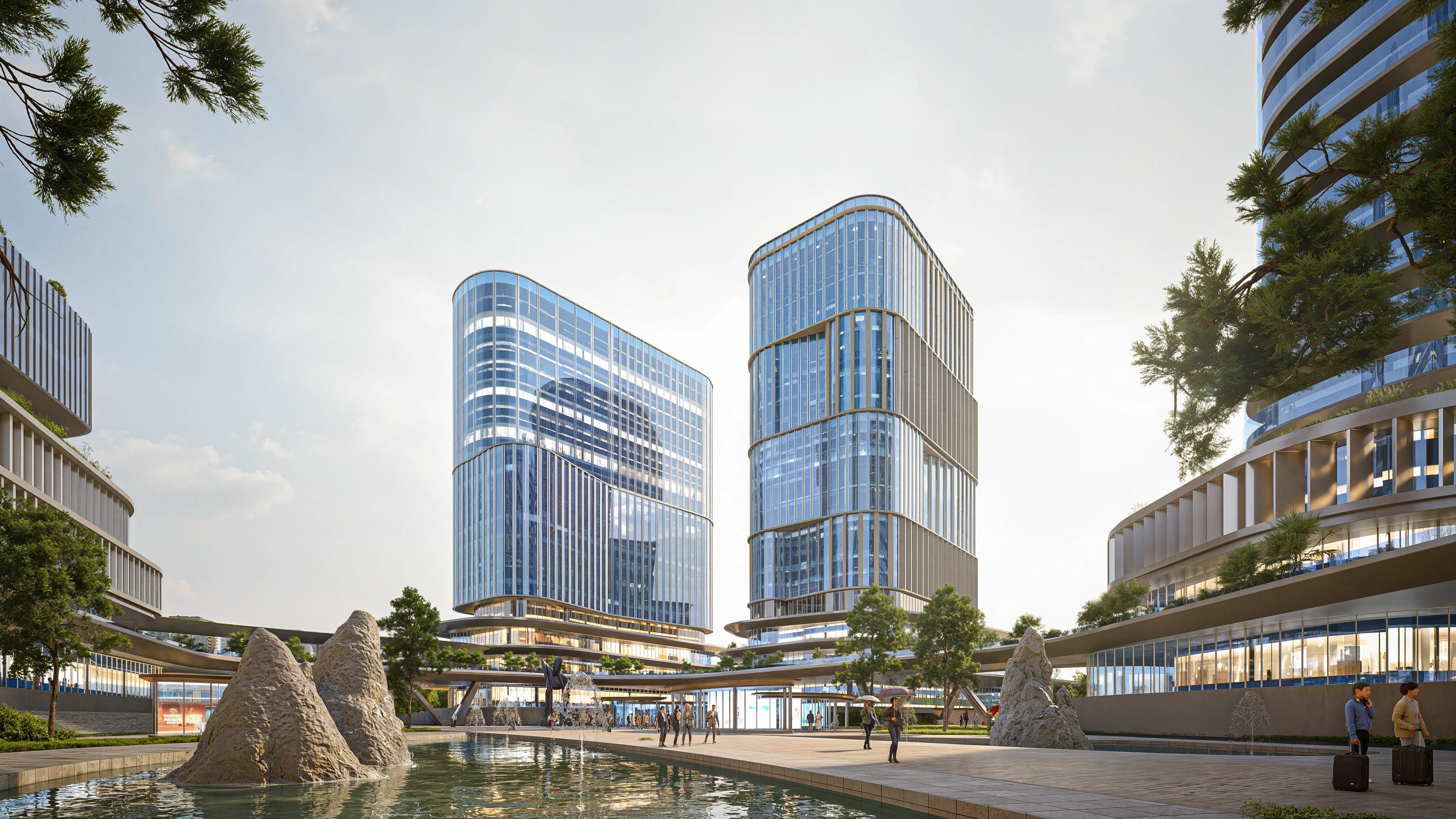 Building Connection yang Menyatukan Ruang dan Aktivitas – Masterplan Kawasan Urban Tepi Sungai di PIK 2: Arsitektur Terintegrasi di Utara