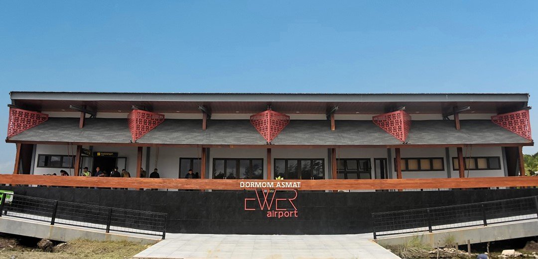 Arsitektur Bandara Ewer: Gerbang ke Asmat yang Penuh Makna