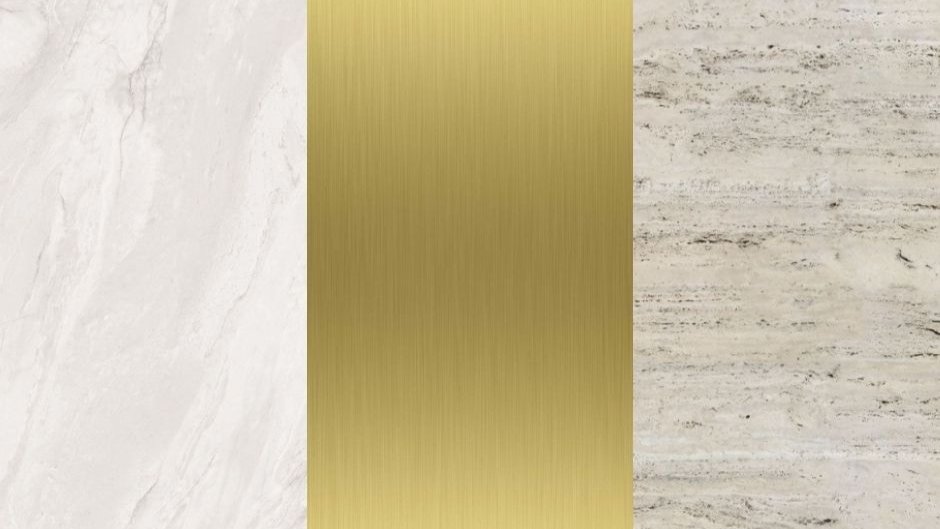 Mengulik Material Premium dalam Desain Interior: Travertine, Copper Brass, dan White Marble