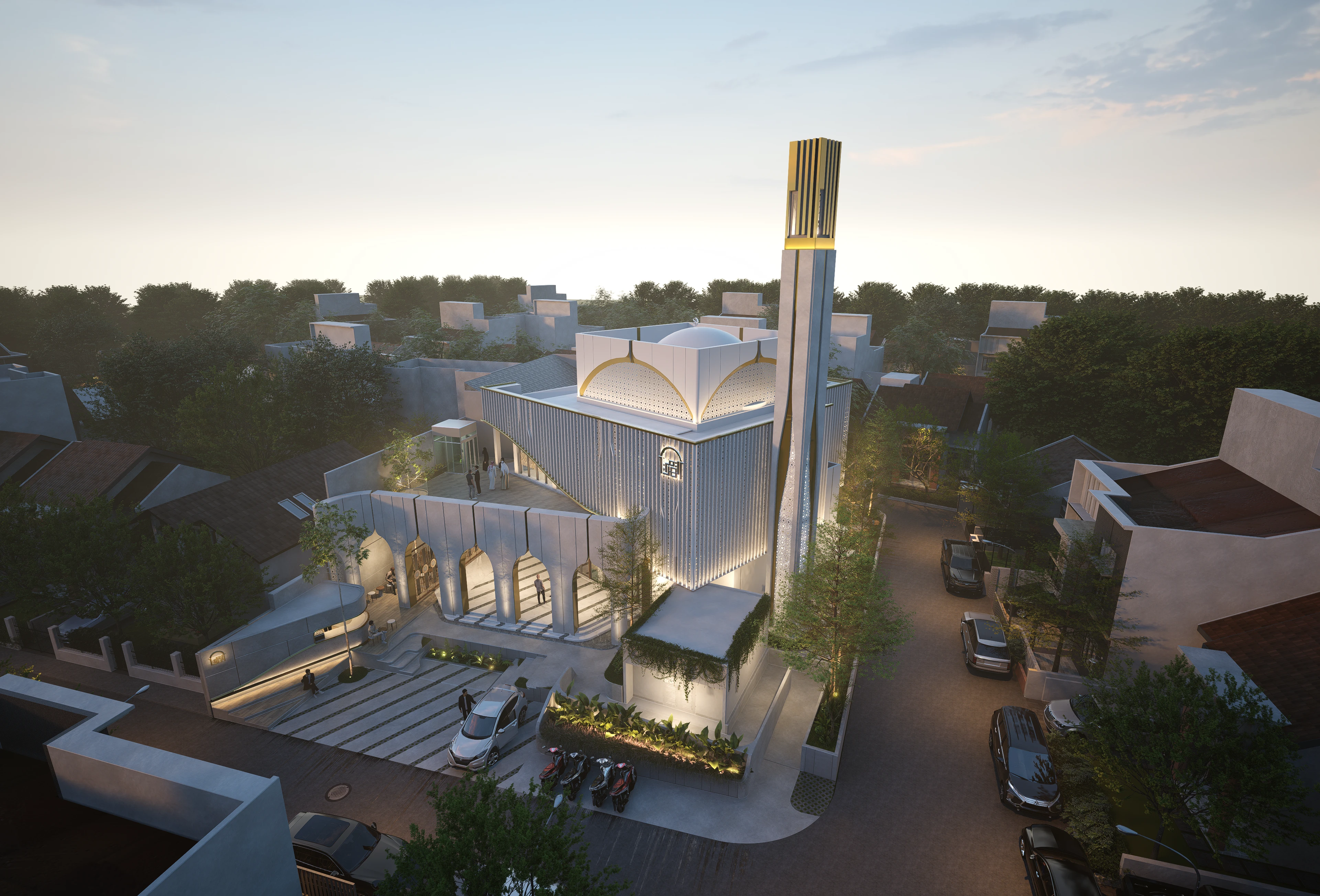 Dimulai dari tapak yang hidup – Arsitektur Masjid Al-Hidayah Bintaro: Tempat Ibadah yang Terasa Seperti Rumah