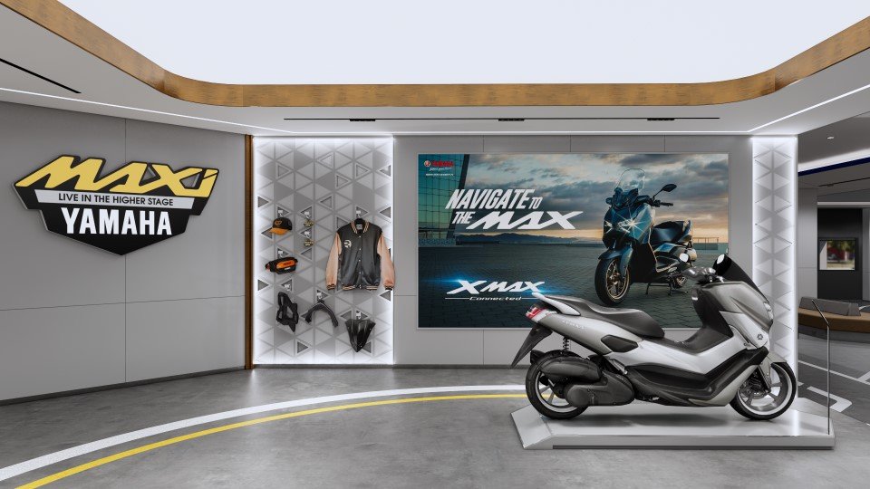 Interior sebagai Cerminan Brand – Rahasia Material Interior Yamaha Flagship Store yang Membuat Showroom Lebih Menjual