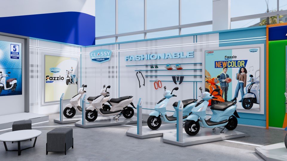 Interior sebagai Cerminan Brand – Rahasia Material Interior Yamaha Flagship Store yang Membuat Showroom Lebih Menjual