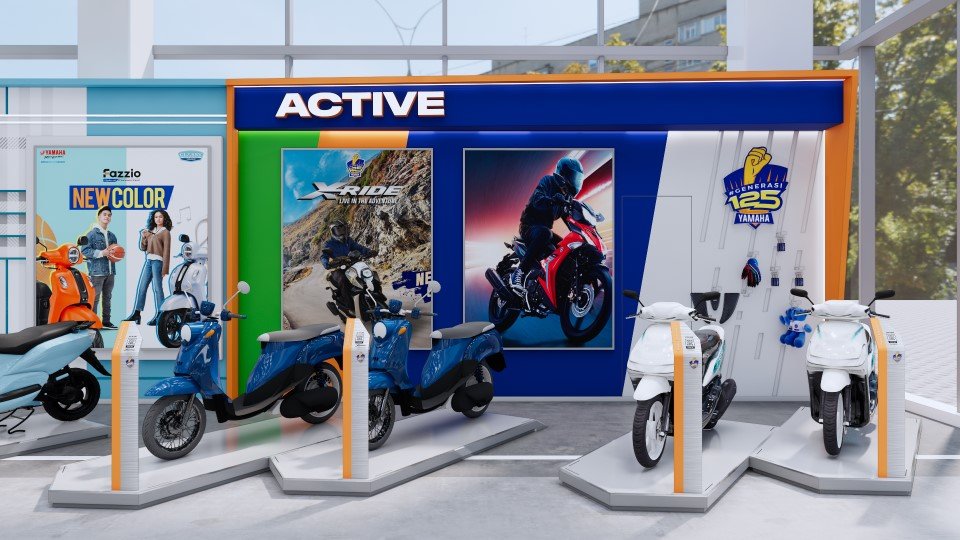 Interior sebagai Cerminan Brand – Rahasia Material Interior Yamaha Flagship Store yang Membuat Showroom Lebih Menjual