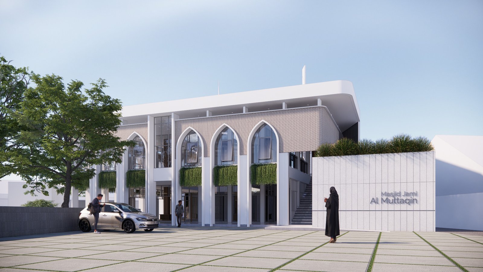 Lebih dari Sekadar Bangunan – Masjid Jami Al-Muttaqin: Elegansi Islami yang Tangguh dalam Konteks Tropis
