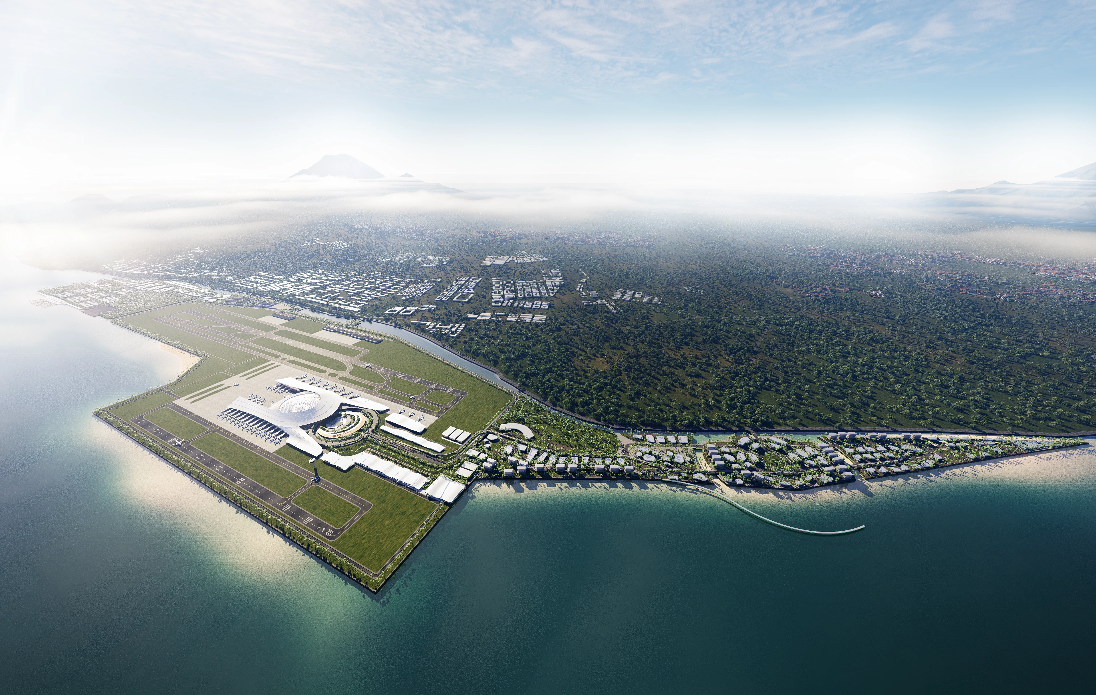 Masterplan, Massing, dan Konektivitas Multimoda – Peluncuran Desain Bandara Internasional Bali Utara: Harmoni Budaya dan Inovasi