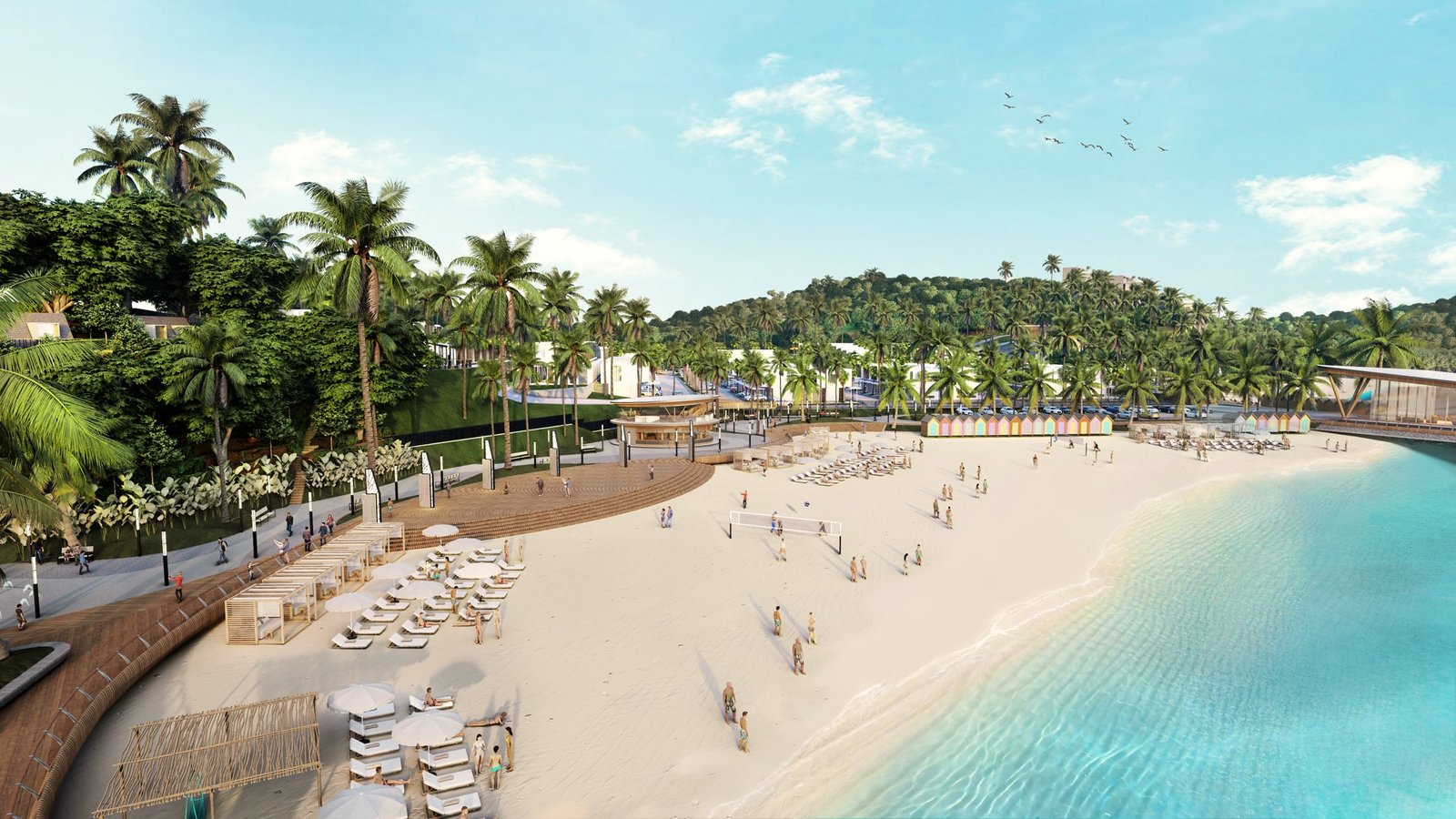 Desain Kawasan Villa & Resort Berbasis Everyday Holiday: Beach Side Batam