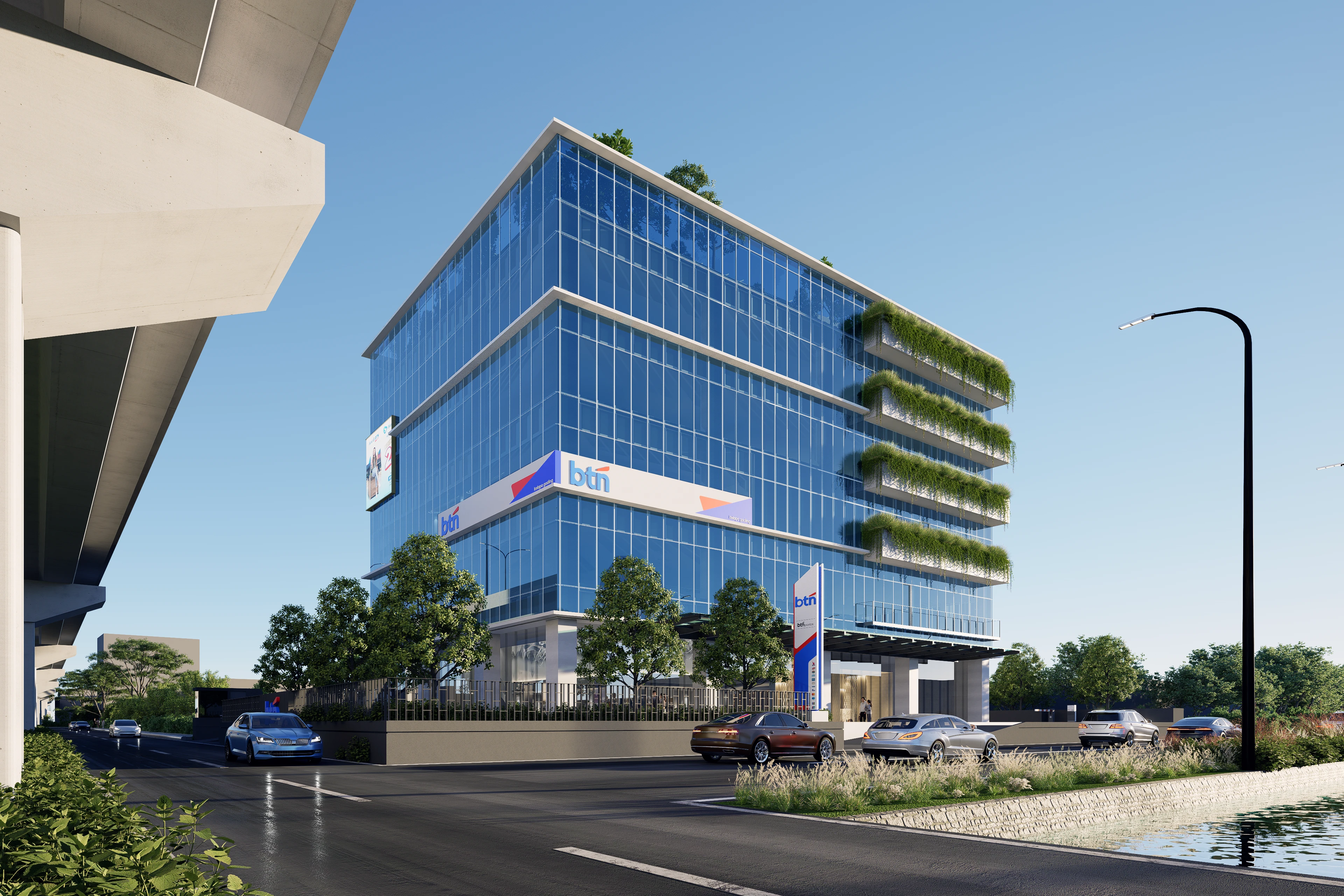Façade Kaca Rendah Emisi BTN KELAPA GADING : Efisiensi Energi dalam Arsitektur Perkantoran Perbankan