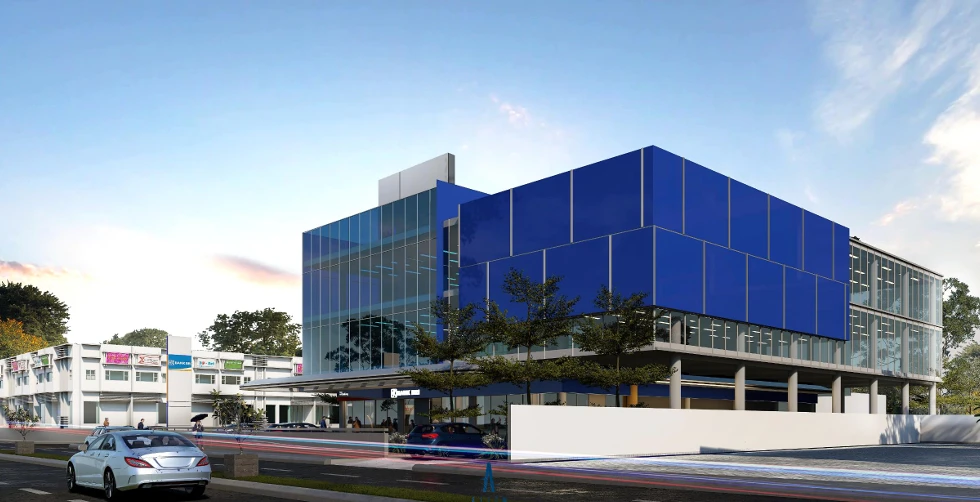 4. Vegetasi & Orientasi – Arsitektur BRI Metro Lampung: Harmoni Fungsi, Identitas, dan Lingkungan