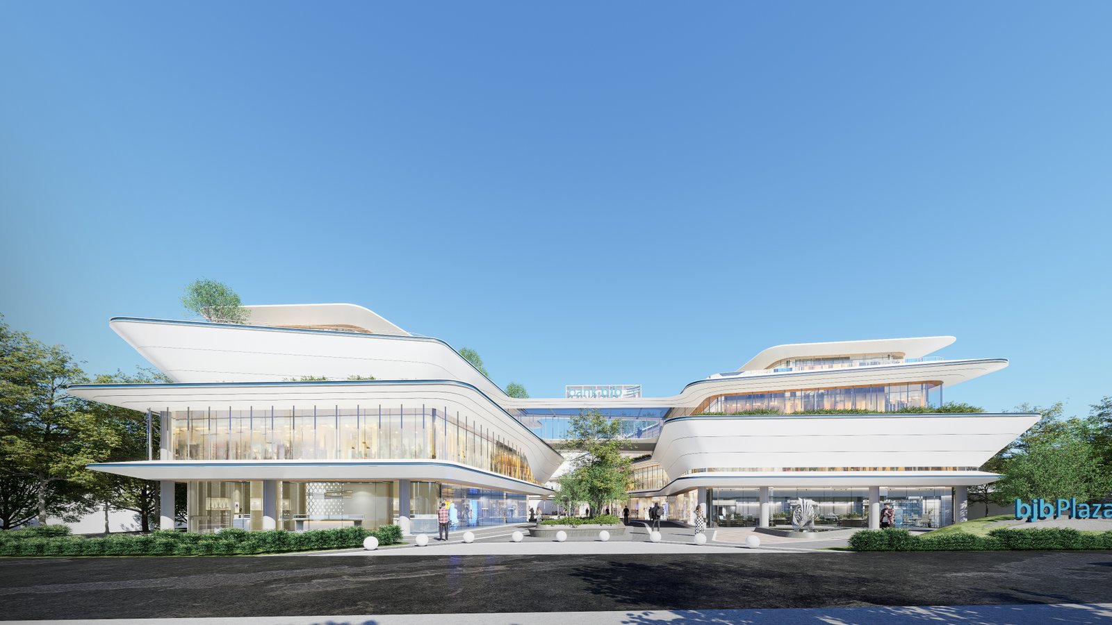 Bank BJB New Office Bandung: Arsitektur yang Mengalir, Inklusif, dan Kontekstual