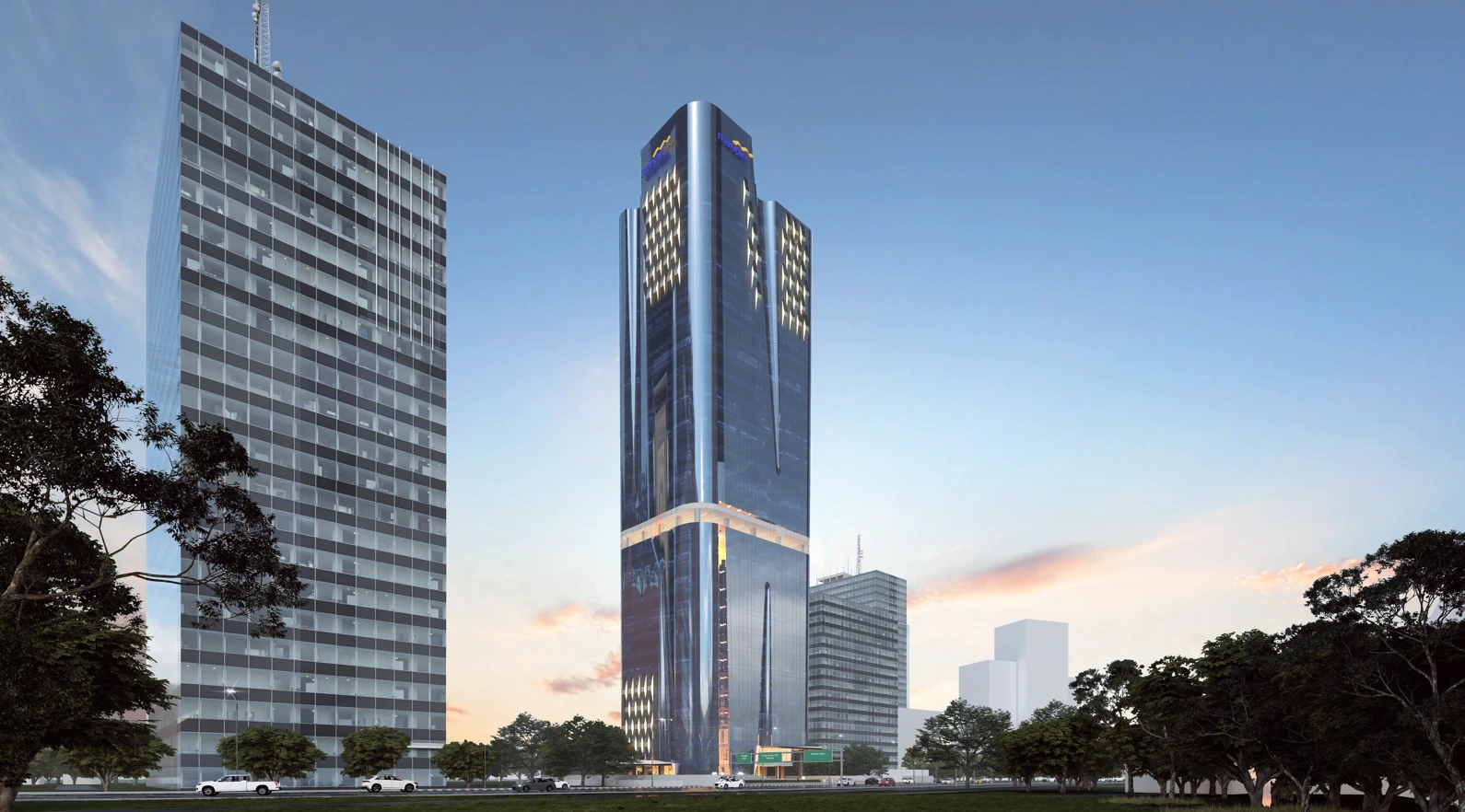 Ikon Urban Sculpture – Arsitektur Sutera Tower: Menenun Kemegahan dan Keberlanjutan di Langit Alam Sutera