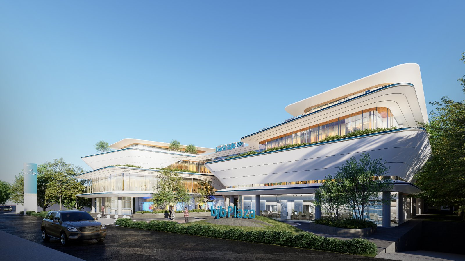 Visi Arsitektur untuk Kota yang Berubah – Bank BJB New Office Bandung: Arsitektur yang Mengalir, Inklusif, dan Kontekstual