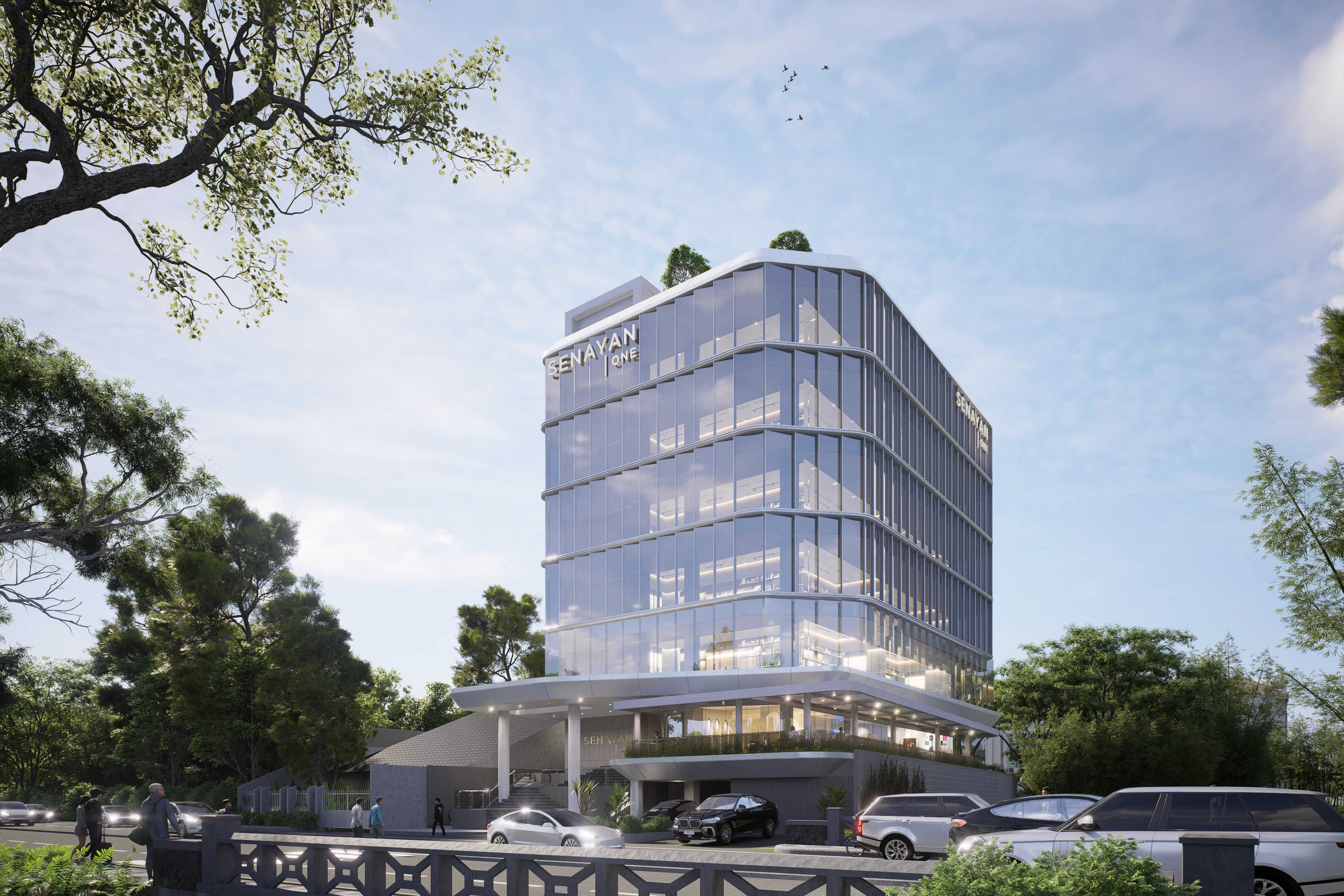 Fasad yang Bernafas di Gedung Senayan One: Menerjemahkan Keberlanjutan dalam Desain Kantor Urban