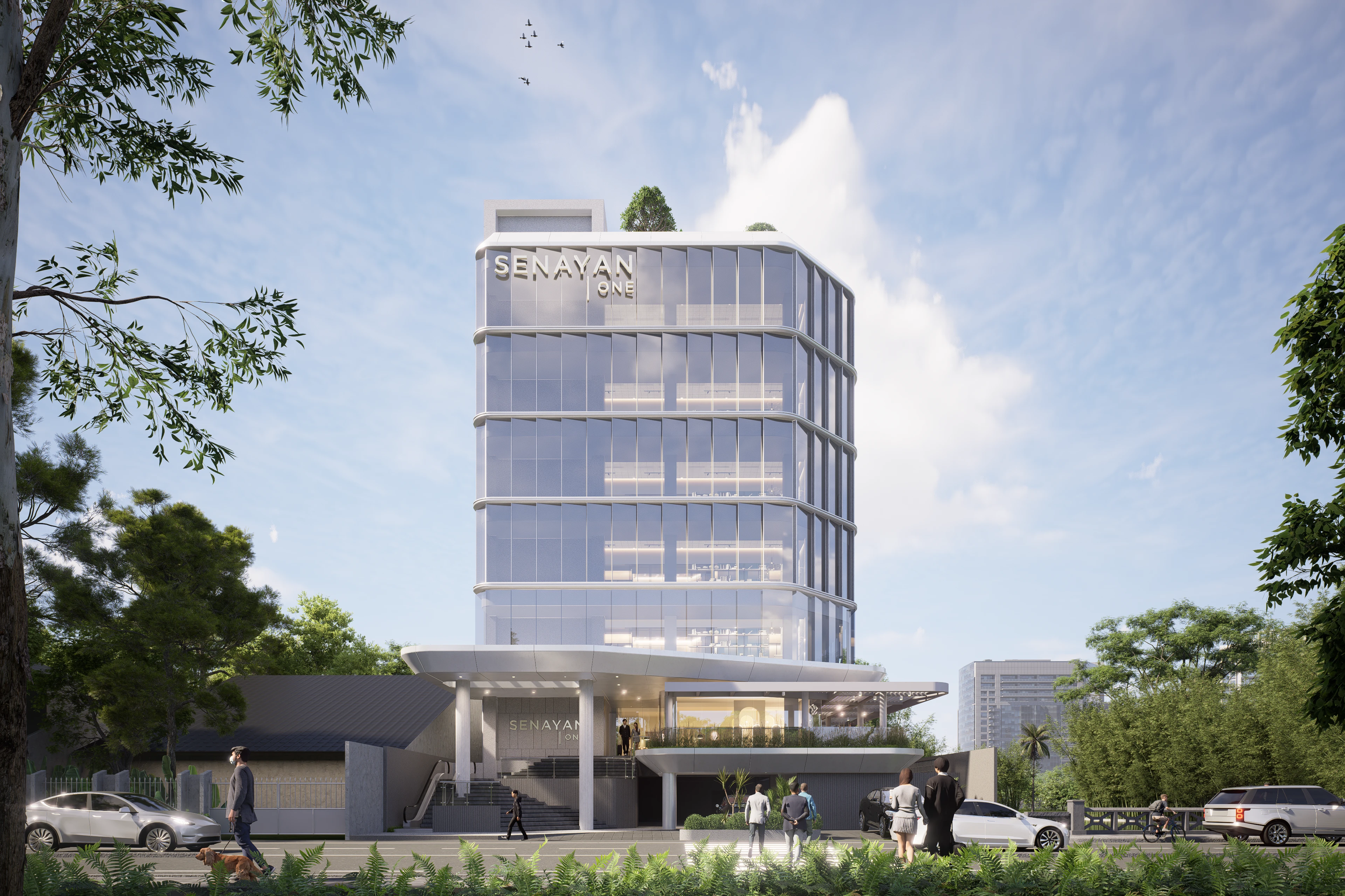 Fasad yang Bernafas di  Gedung Senayan One:                                         Menerjemahkan Keberlanjutan dalam Desain Kantor Urban