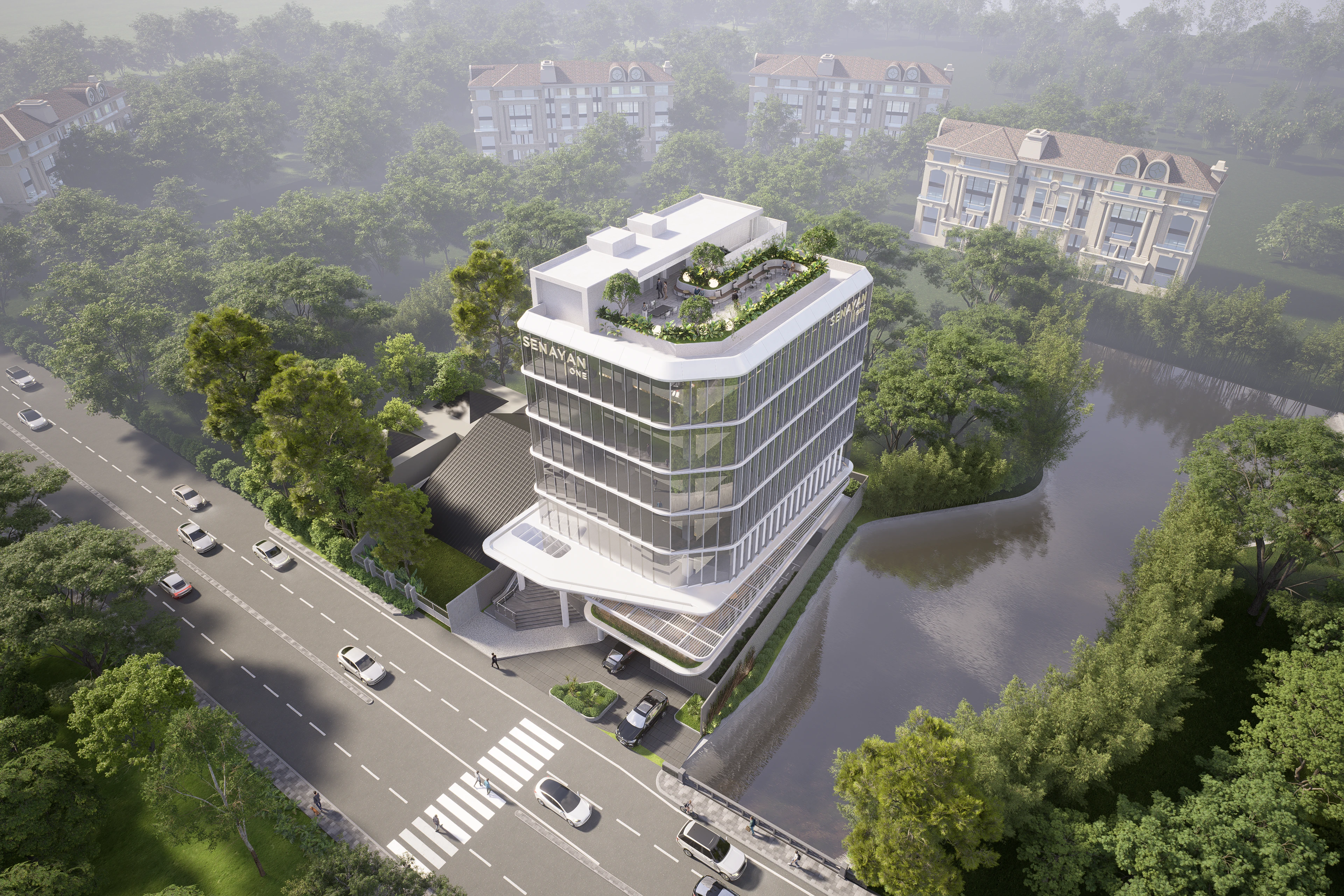 Fasad yang Bernafas di Gedung Senayan One: Menerjemahkan Keberlanjutan dalam Desain Kantor Urban