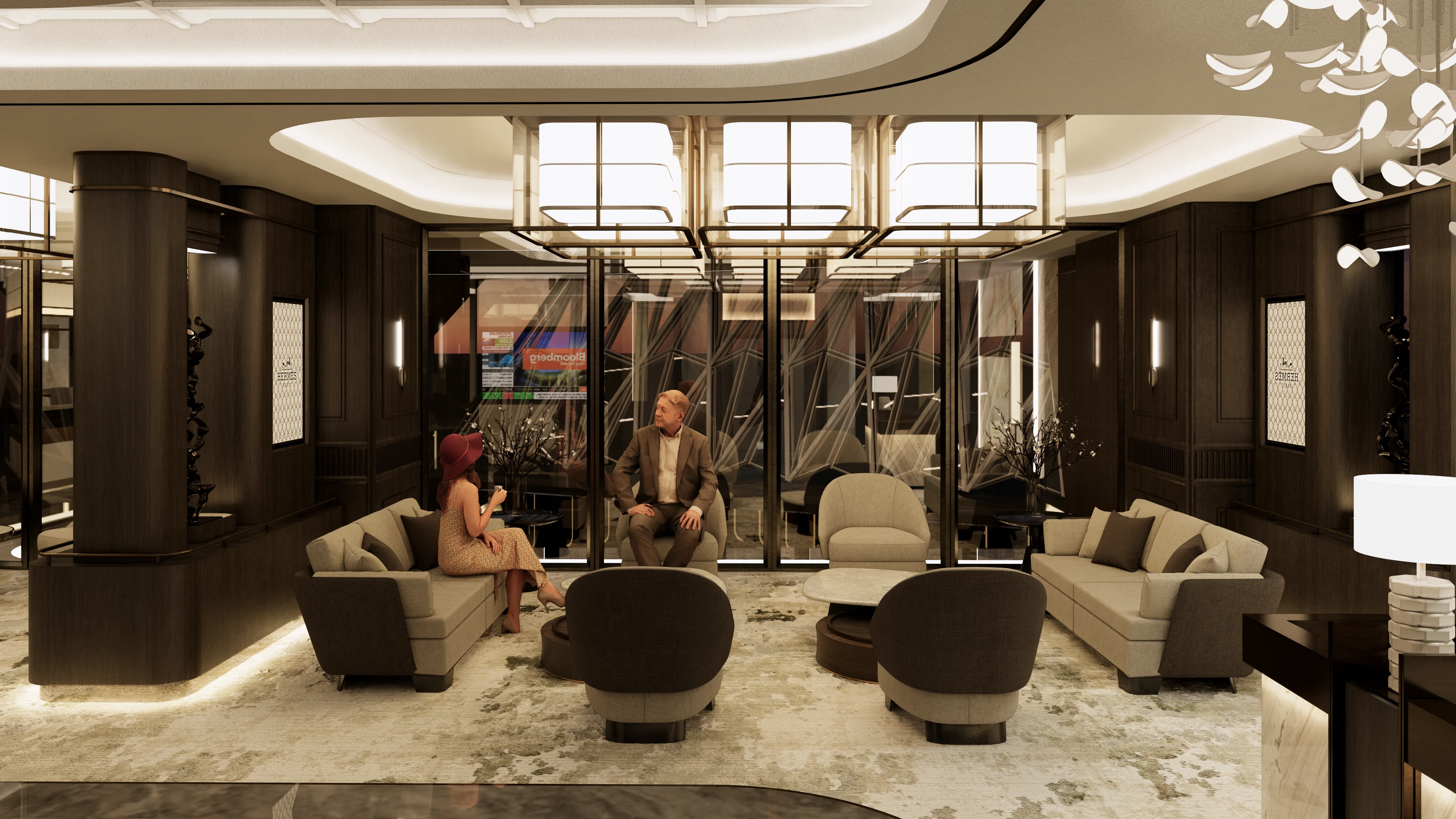 Narasi Visual yang Terkurasi – Reinterpretasi Desain Ruang yang Personal dan Progresif di Kantor BNI Private