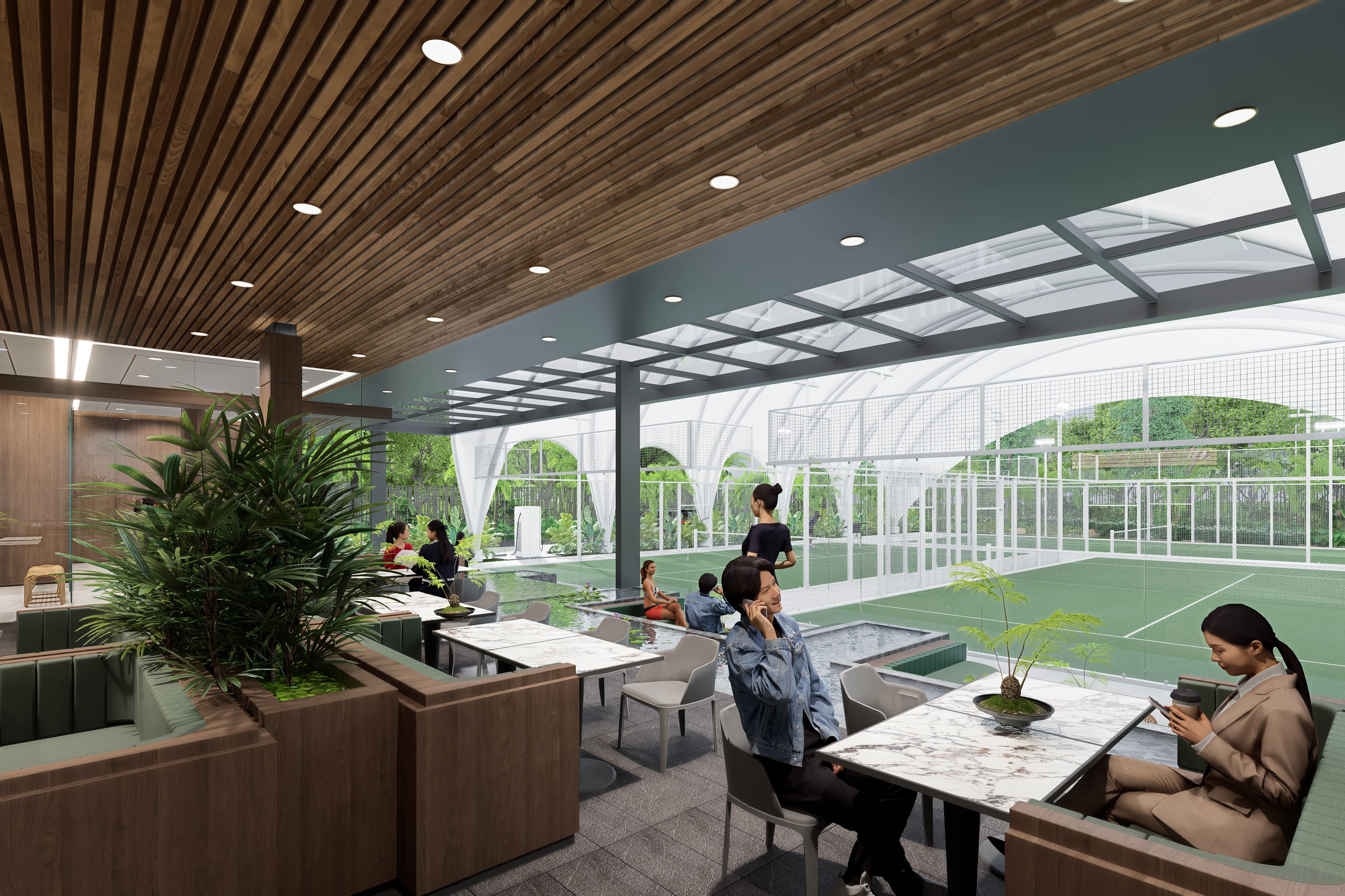 Lebih dari Lapangan: Padel sebagai Ruang Sosial – Desain Arsitektur Padel Modern: Dari Lapangan ke Ruang Gaya Hidup