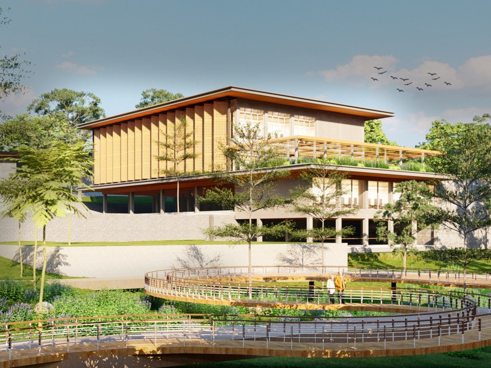 Konsep Green Intelligence BTN Dago Learning Center: Merancang Fasad Ramah Lingkungan di Kawasan Berkontur