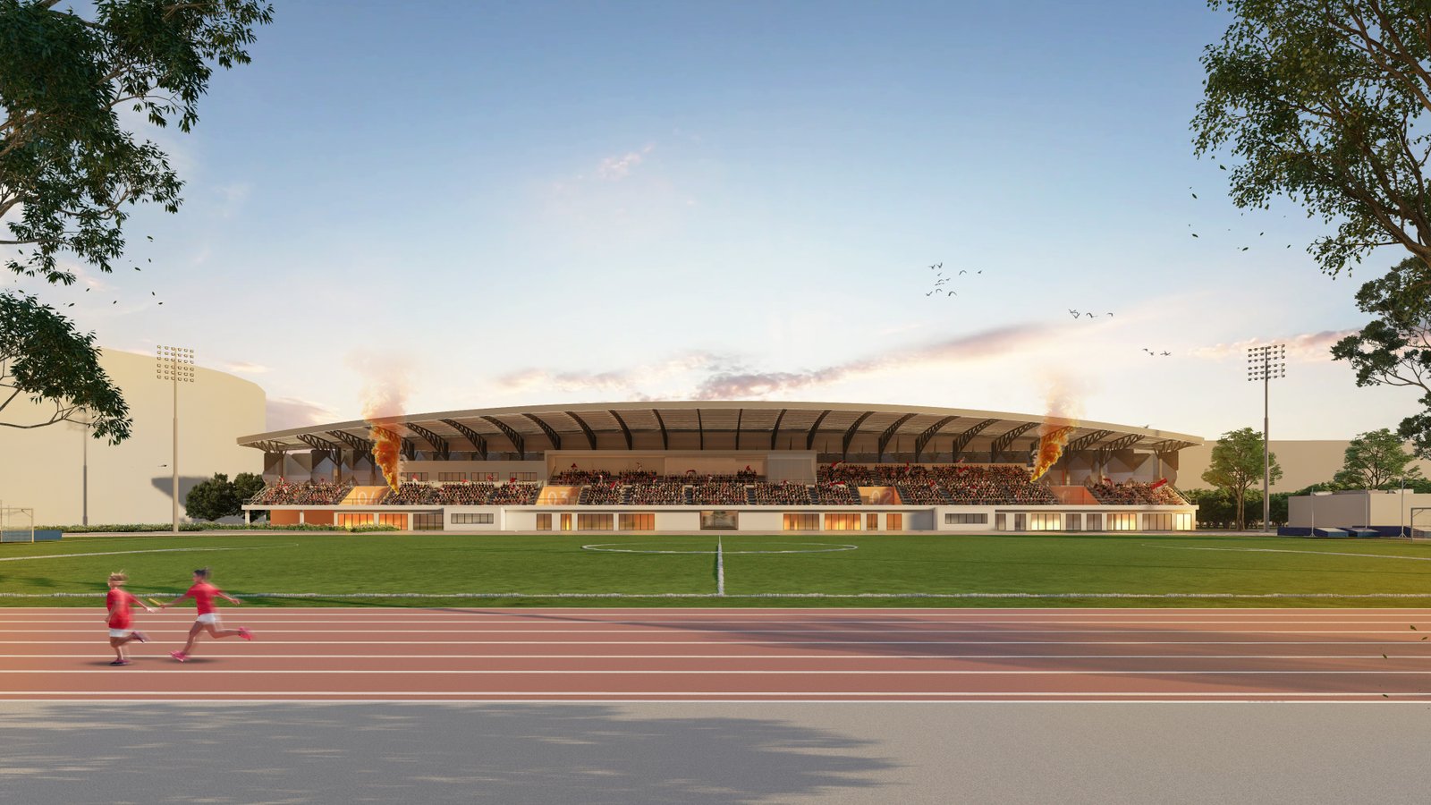 Ruang yang Menggerakkan – Arsitektur Stadion Atletik Sumatera Utara: Di Mana Semangat Tumbuh dari Akar