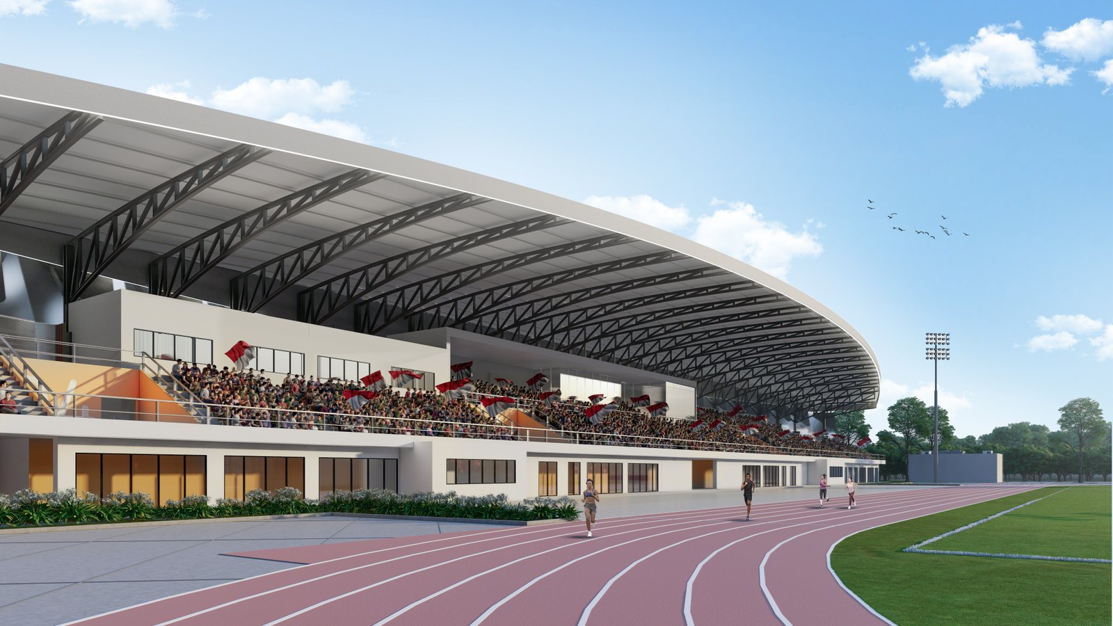 Arsitektur yang Hidup – Arsitektur Stadion Atletik Sumatera Utara: Di Mana Semangat Tumbuh dari Akar