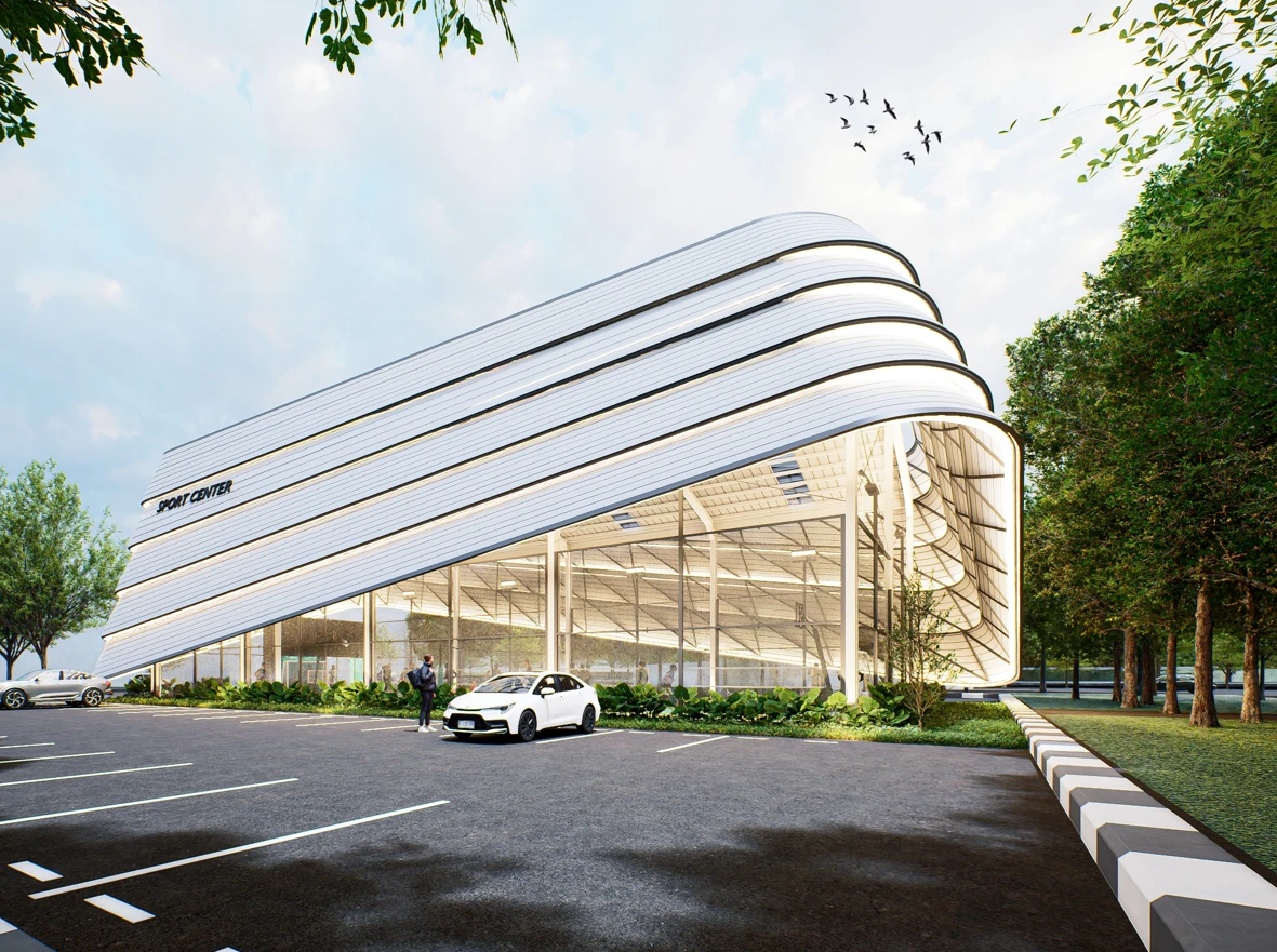 Filosofi Desain: “Wings of Wellness” – Arsitektur GSO Sport Center: Wellness Hub di Tengah Hiruk Pikuk Mobilitas