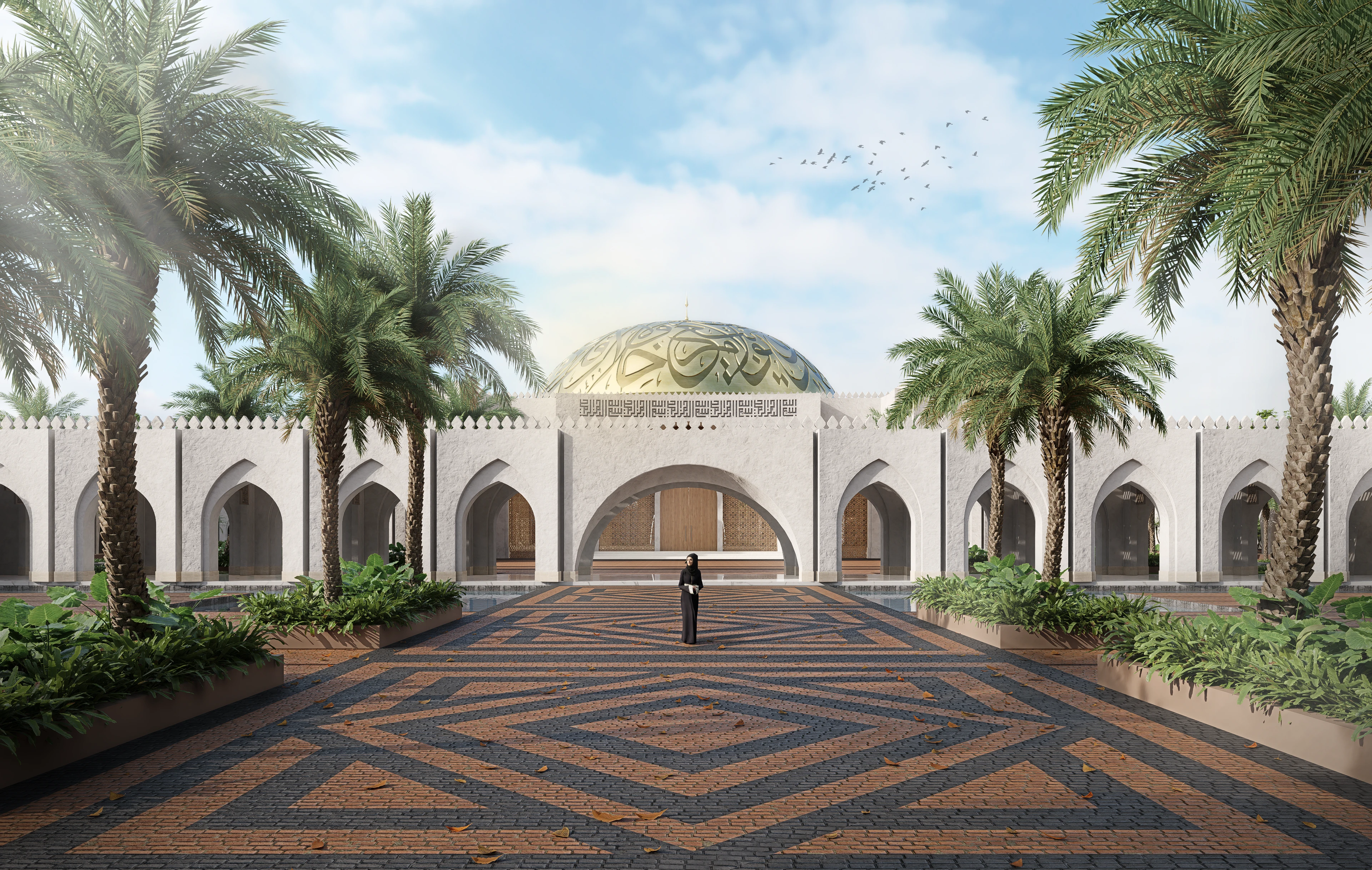 Lanskap sebagai Oasis Spiritual – Masjid UAE Aceh: Visi Arsitektur Spiritual sebagai Katalis Komunitas