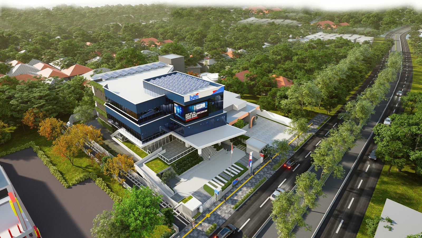 Ritme Geometris & Proporsi: Studi Fasad BTN Kebon Jeruk dari Perspektif Desain Modular