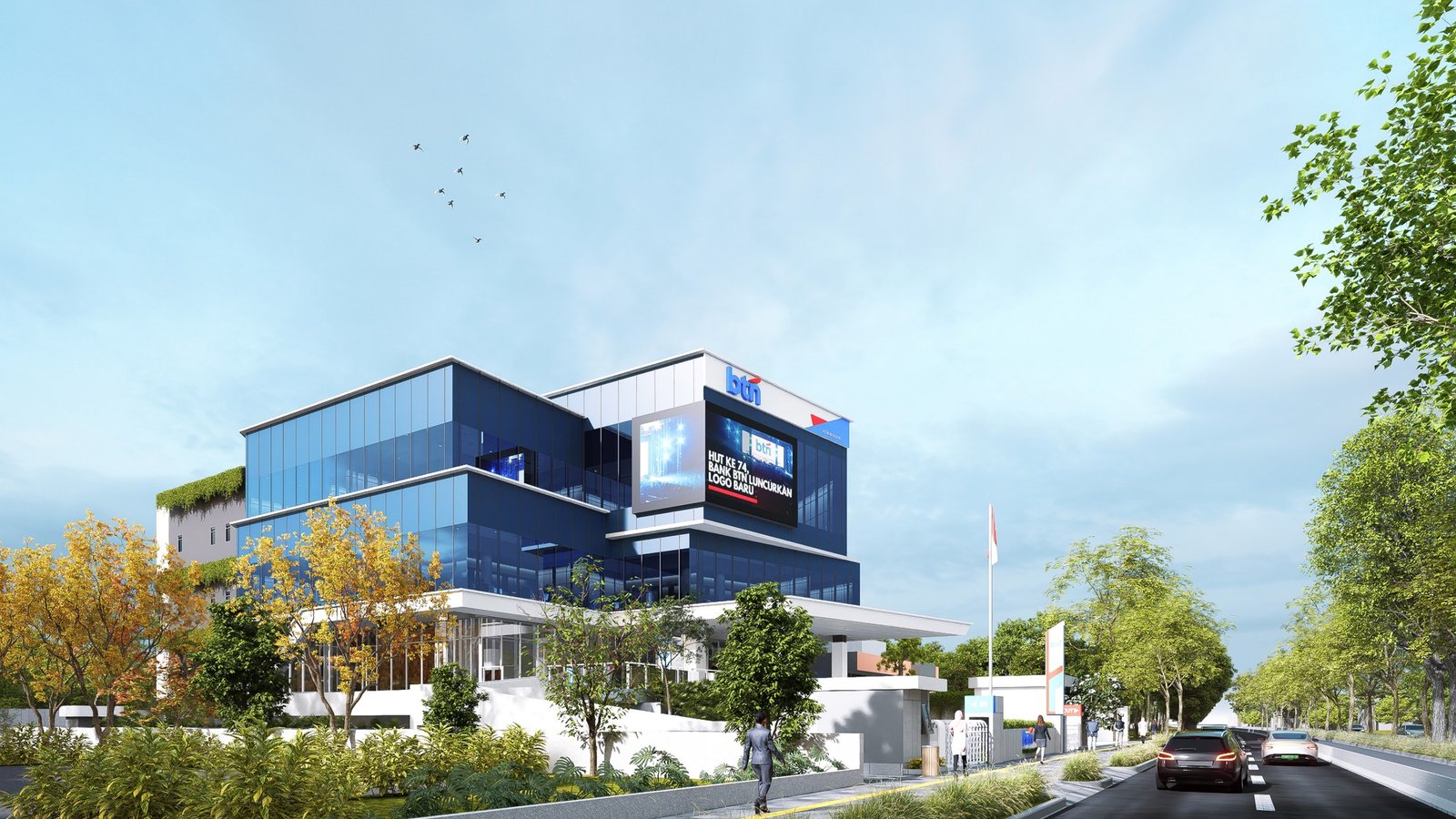 Ritme Geometris & Proporsi: Studi Fasad BTN Kebon Jeruk dari Perspektif Desain Modular