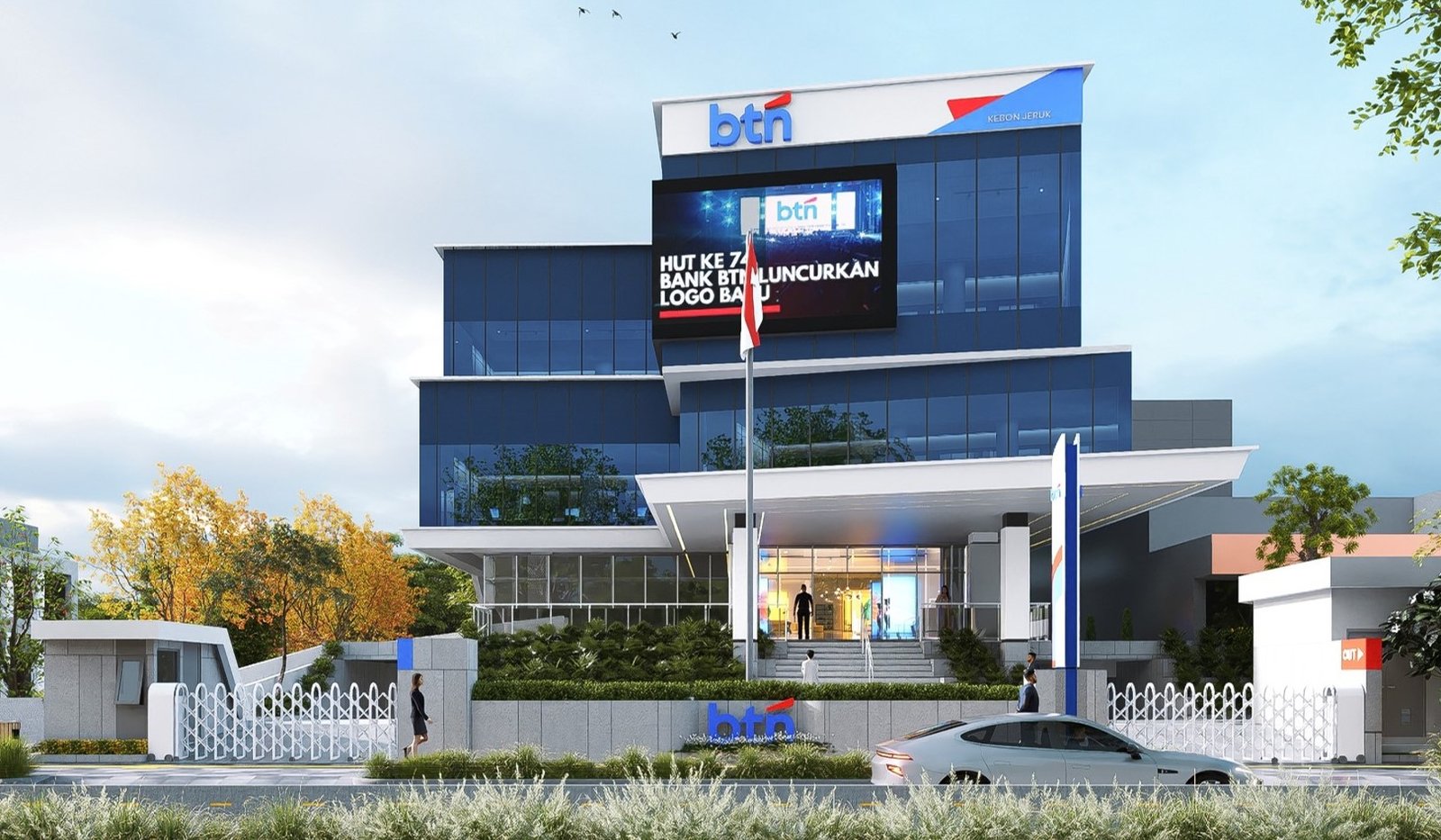 Ritme Geometris & Proporsi: Studi Fasad BTN Kebon Jeruk dari Perspektif Desain Modular
