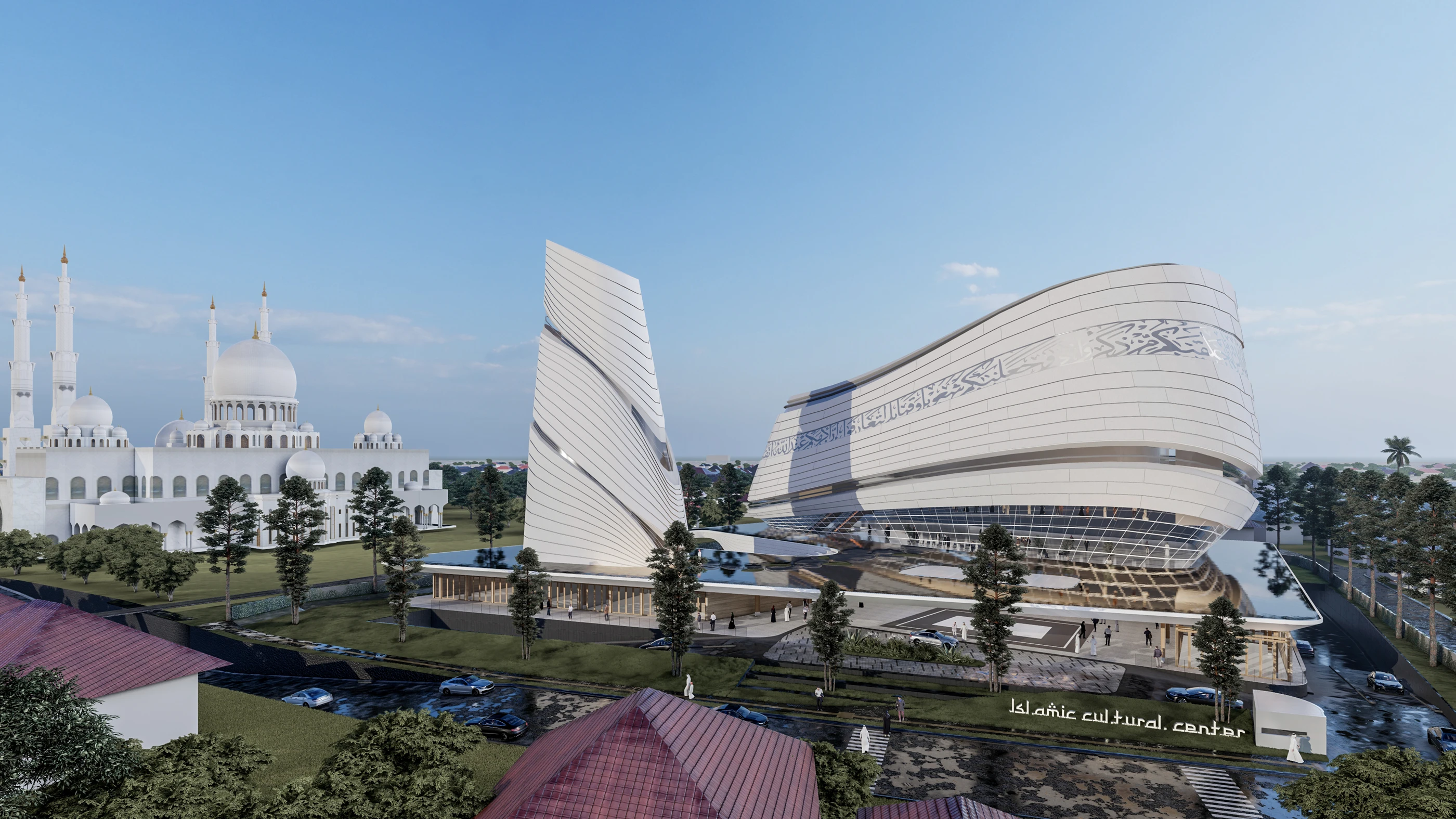 Bahasa Arsitektur: Harmoni, Bukan Dominasi – Proposal Desain Islamic Cultural Center di Solo: Ketika Ruang Budaya dan Keimanan Bertemu