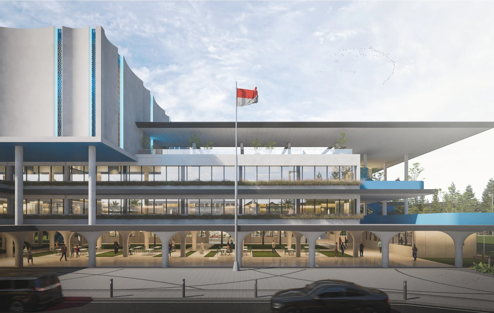 Lebih dari Sekadar Bangunan Sekolah – Merancang Arsitektur Sekolah Islam Modern di Jakarta Selatan: Ruang Belajar Menjadi Ekosistem