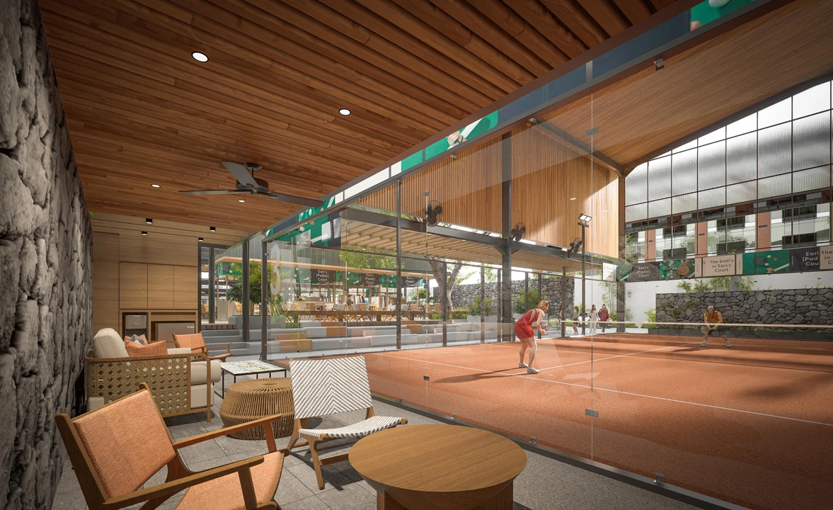 Desain Arsitektur yang Modern dan Kontekstual – Inspirasi Desain Fasilitas Padel di Jakarta dengan Konsep Urban Lifestyle