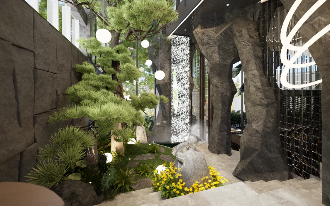 Menantang Tipologi Showroom Konvensional – Desain Interior Showroom Niro: Menafsirkan Lanskap Alam Indonesia Melalui Pengalaman Ruang