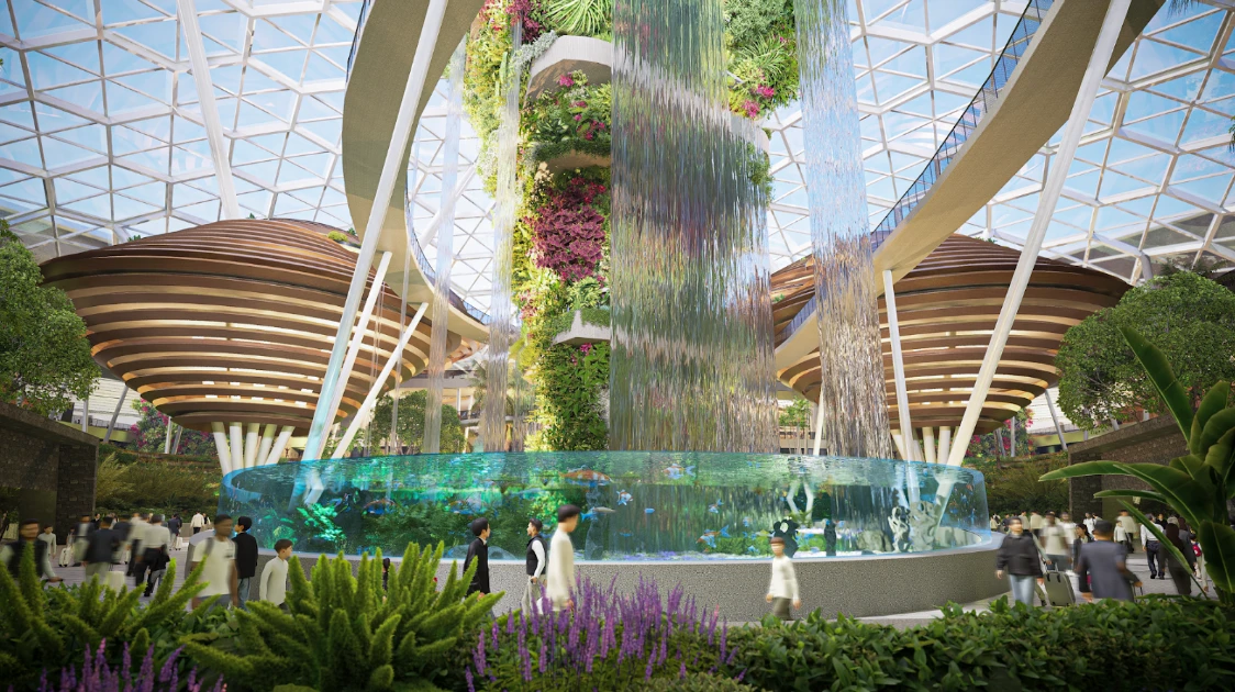 Ruang Ikonik sebagai Titik Orientasi – Desain Ruang untuk Mobilitas, Bandara Internasional Bali Utara
