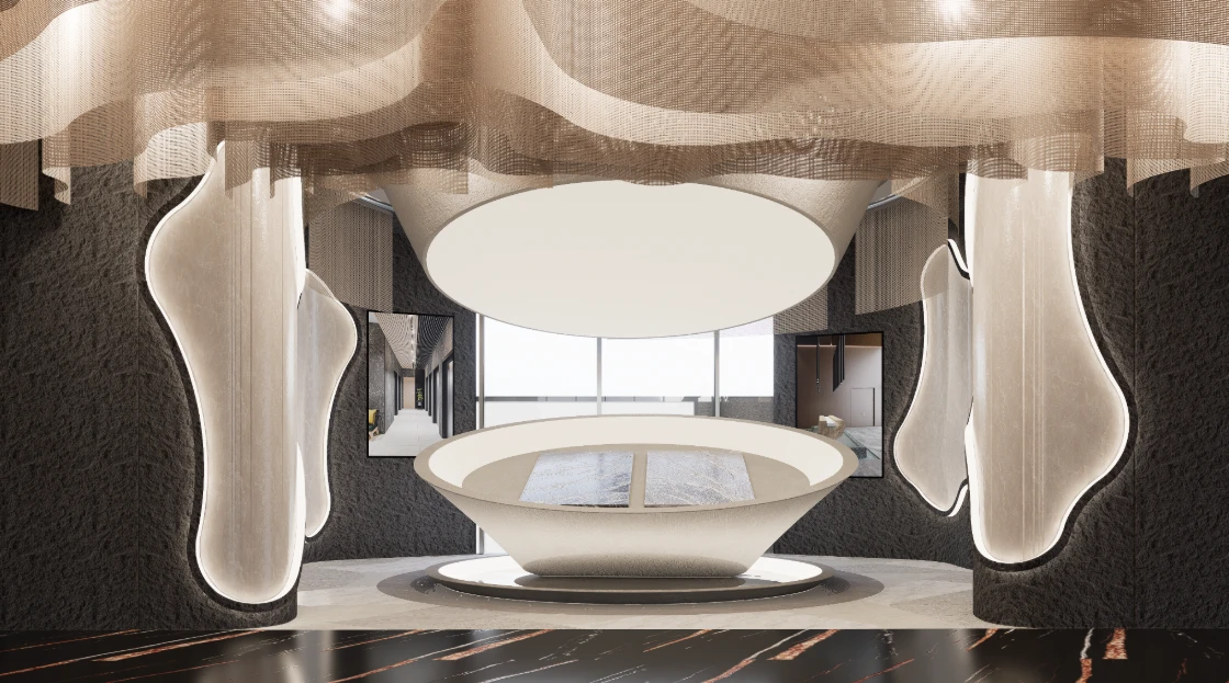 Permainan Cahaya sebagai Elemen Arsitektural – Desain Interior Showroom Niro: Menafsirkan Lanskap Alam Indonesia Melalui Pengalaman Ruang