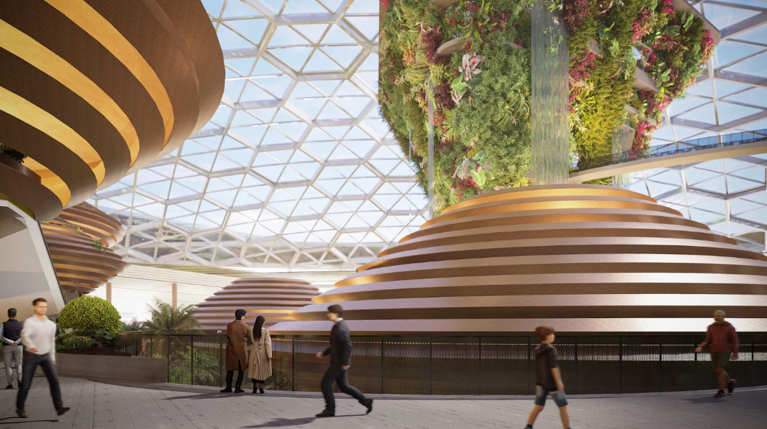 Material, Cahaya, dan Pengalaman Sensorial – Desain Ruang untuk Mobilitas, Bandara Internasional Bali Utara