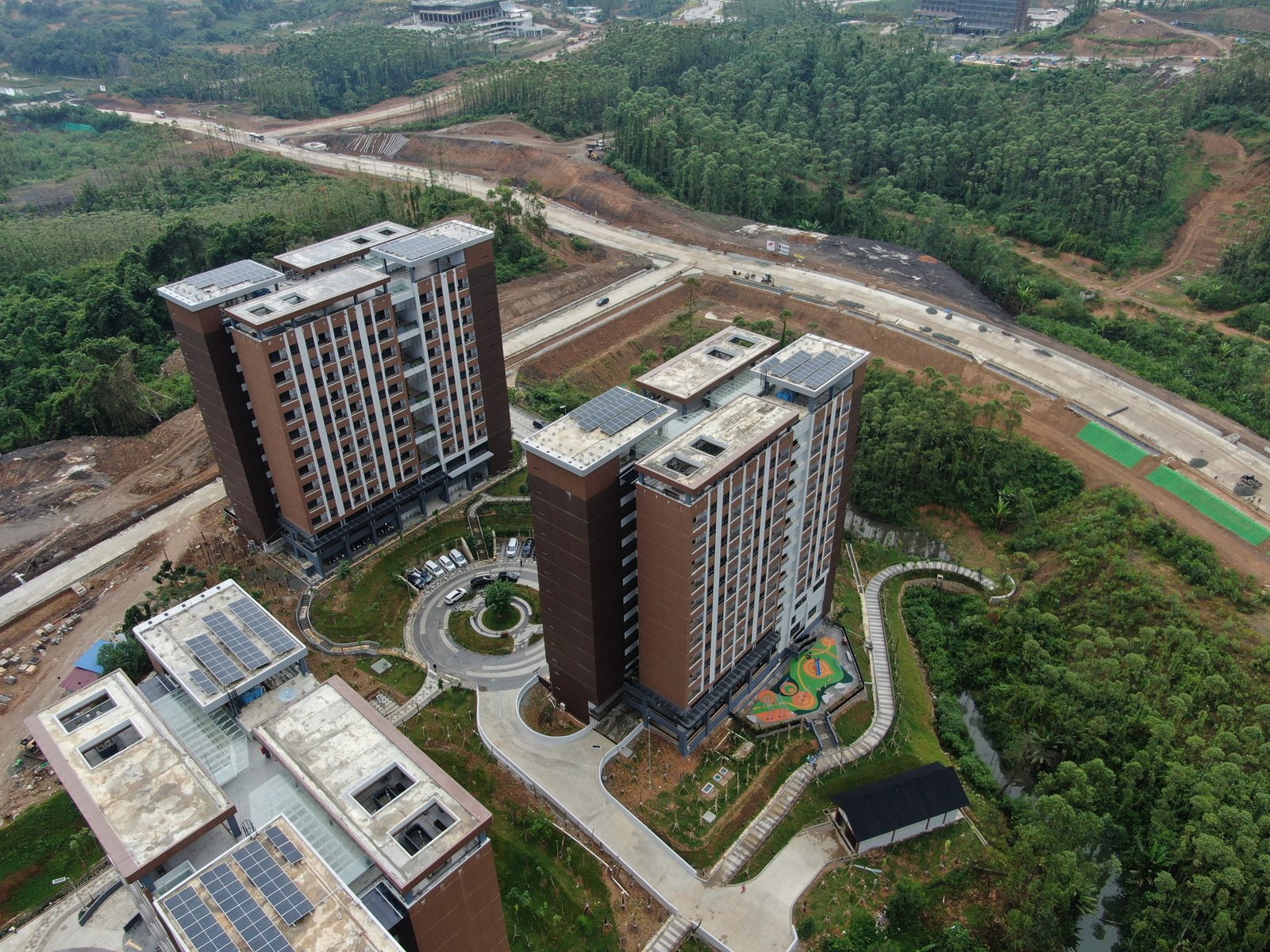Arsitektur Hunian di IKN: Pendekatan Fasad Modern Tropis pada Rusun ASN 3