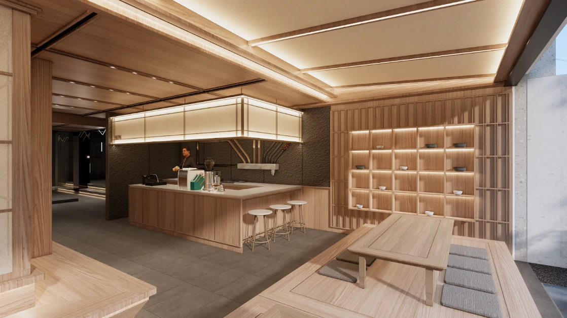 Materialitas dan Detail Interior – KKDC Imaginarium: Ketika Interior Menjadi Perjalanan Emosional yang Dipandu Cahaya