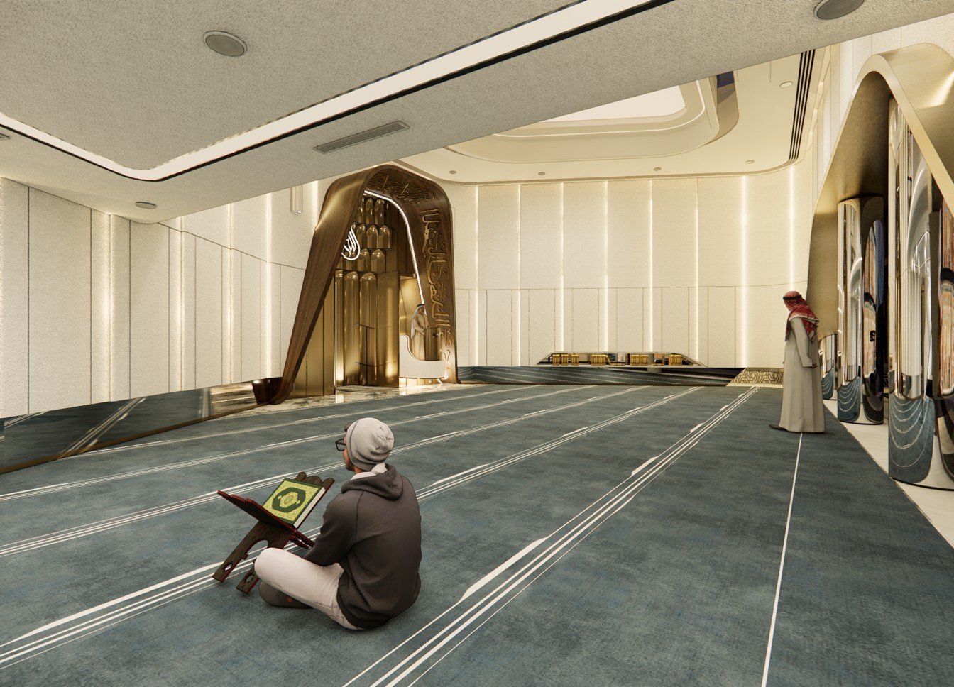 Arsitektur dan Desain Interior Masjid Aliensyirah: Ruang untuk Tadabbur dan Tafakkur