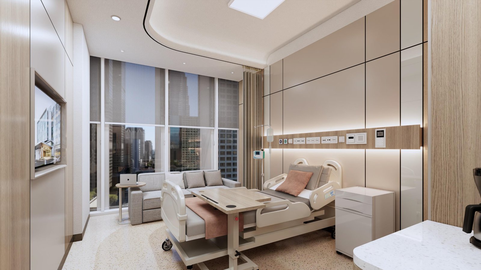 Mengutamakan Ergonomi dan Kenyamanan Pengguna – Desain Interior RS Tunas Suvarna: Humanis dan Future-Ready