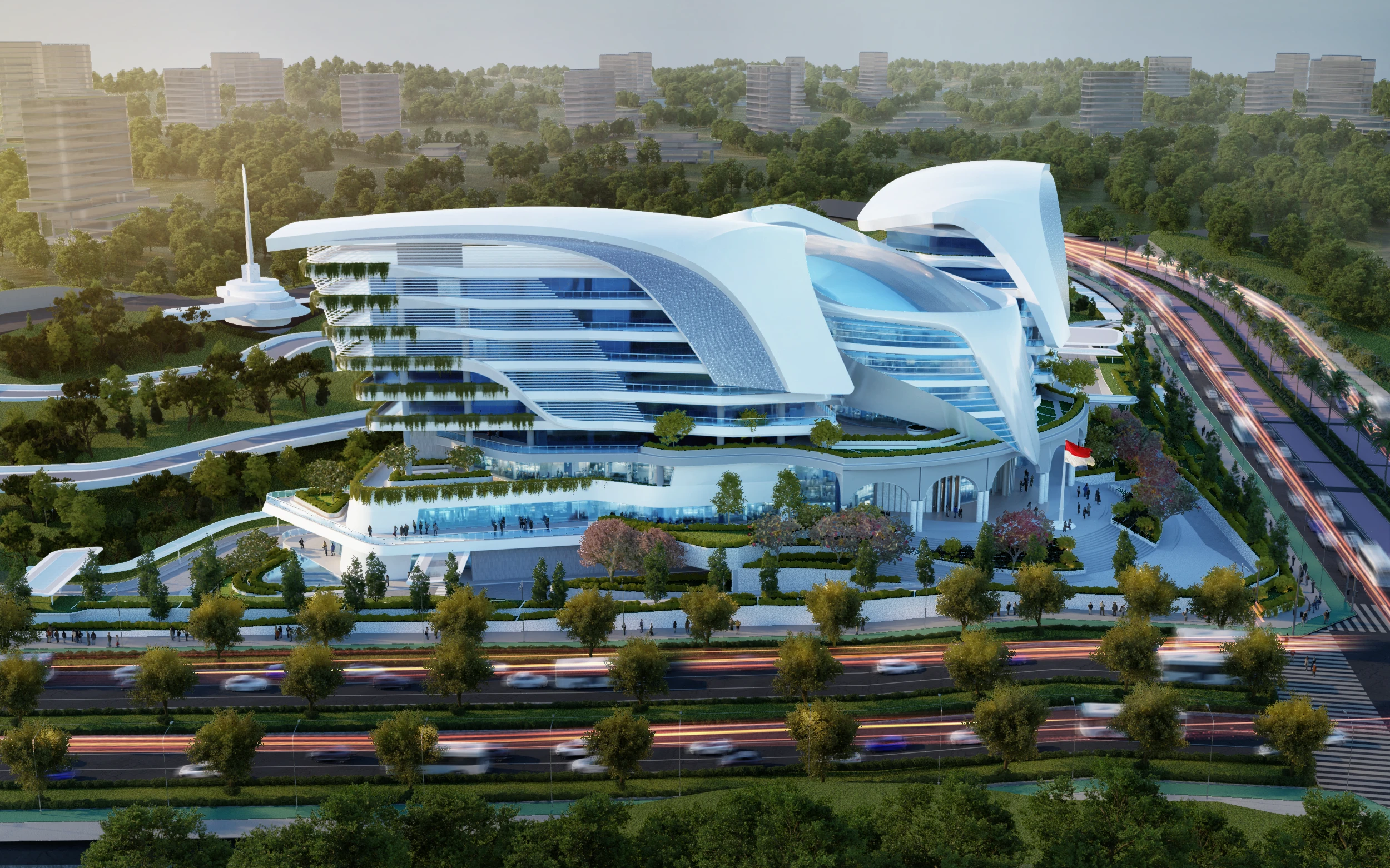Fasad Bukan Lagi Sekadar “Kulit Bangunan” – Bukan Sekadar Gedung: Desain Arsitektur Gedung Bank Indonesia IKN Representasikan Nilai