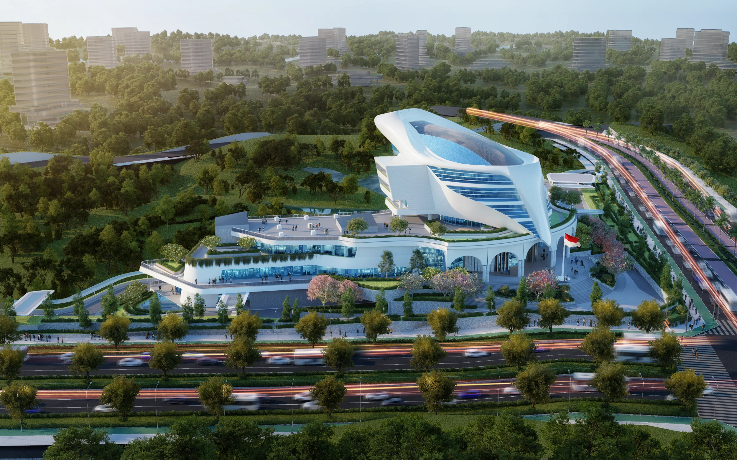 Fasad Bukan Lagi Sekadar “Kulit Bangunan” – Bukan Sekadar Gedung: Desain Arsitektur Gedung Bank Indonesia IKN Representasikan Nilai