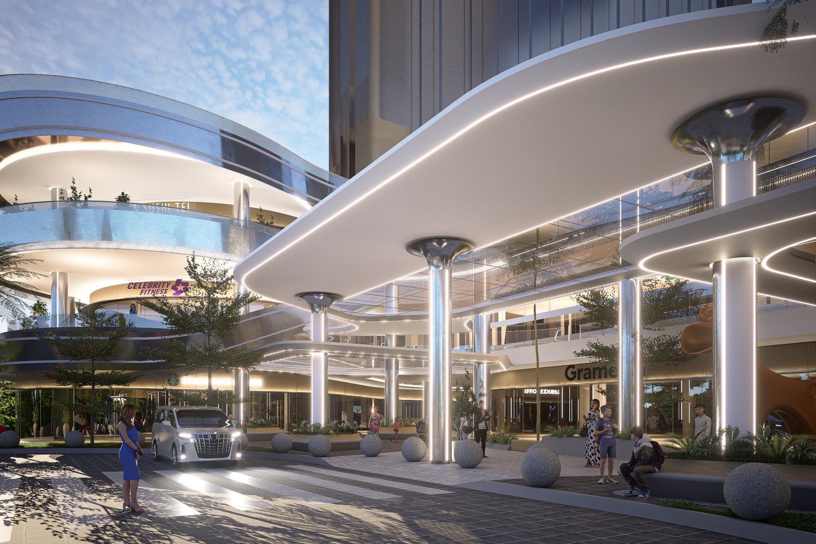 Kanopi yang Lebih Ringan dan Ramah Pengguna – Revitalisasi Cinere Bellevue Mall: Visi Arsitektur untuk Wajah Baru Destinasi Komersial di