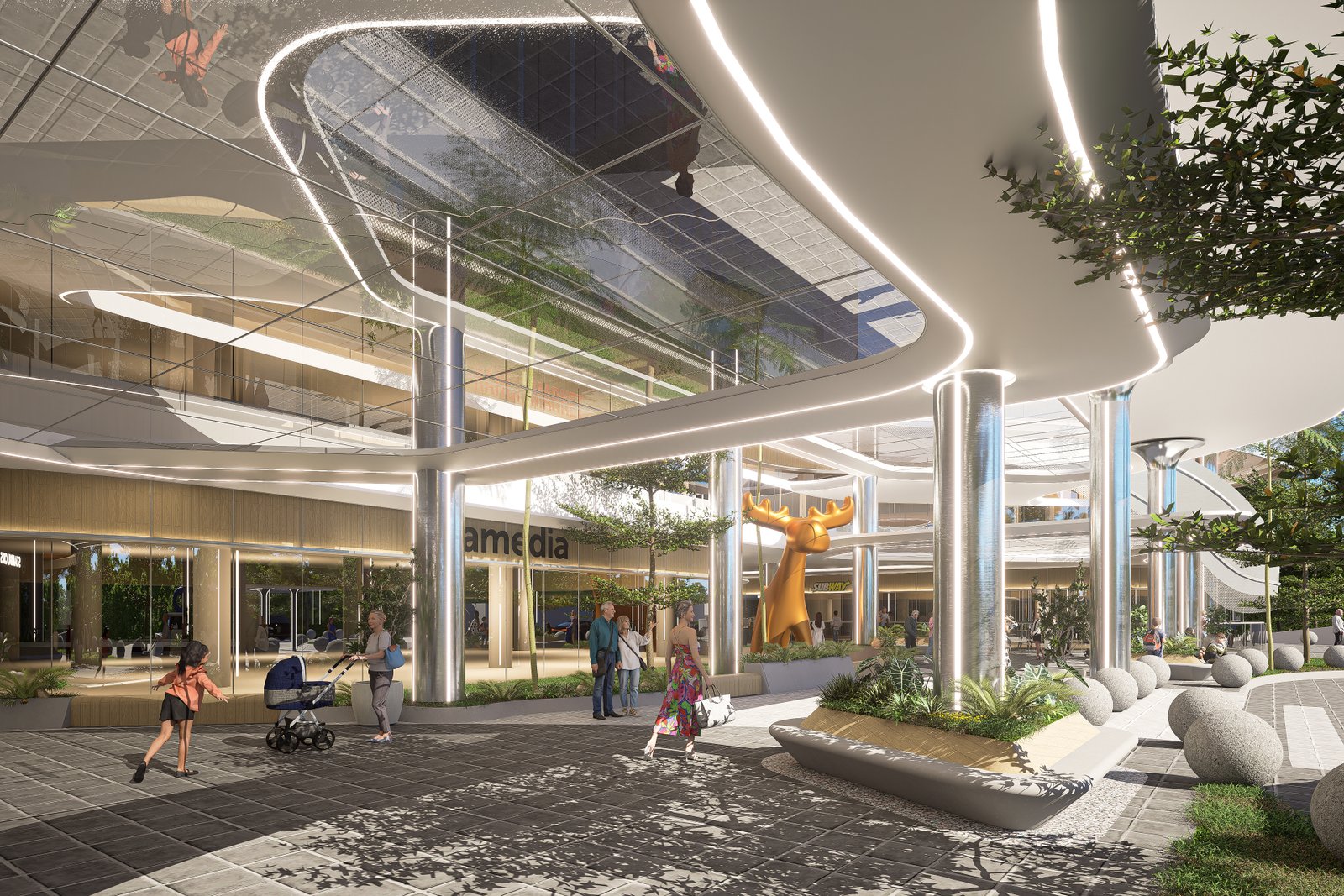 Lanskap sebagai Bagian dari Experience – Revitalisasi Cinere Bellevue Mall: Visi Arsitektur untuk Wajah Baru Destinasi Komersial di Cinere