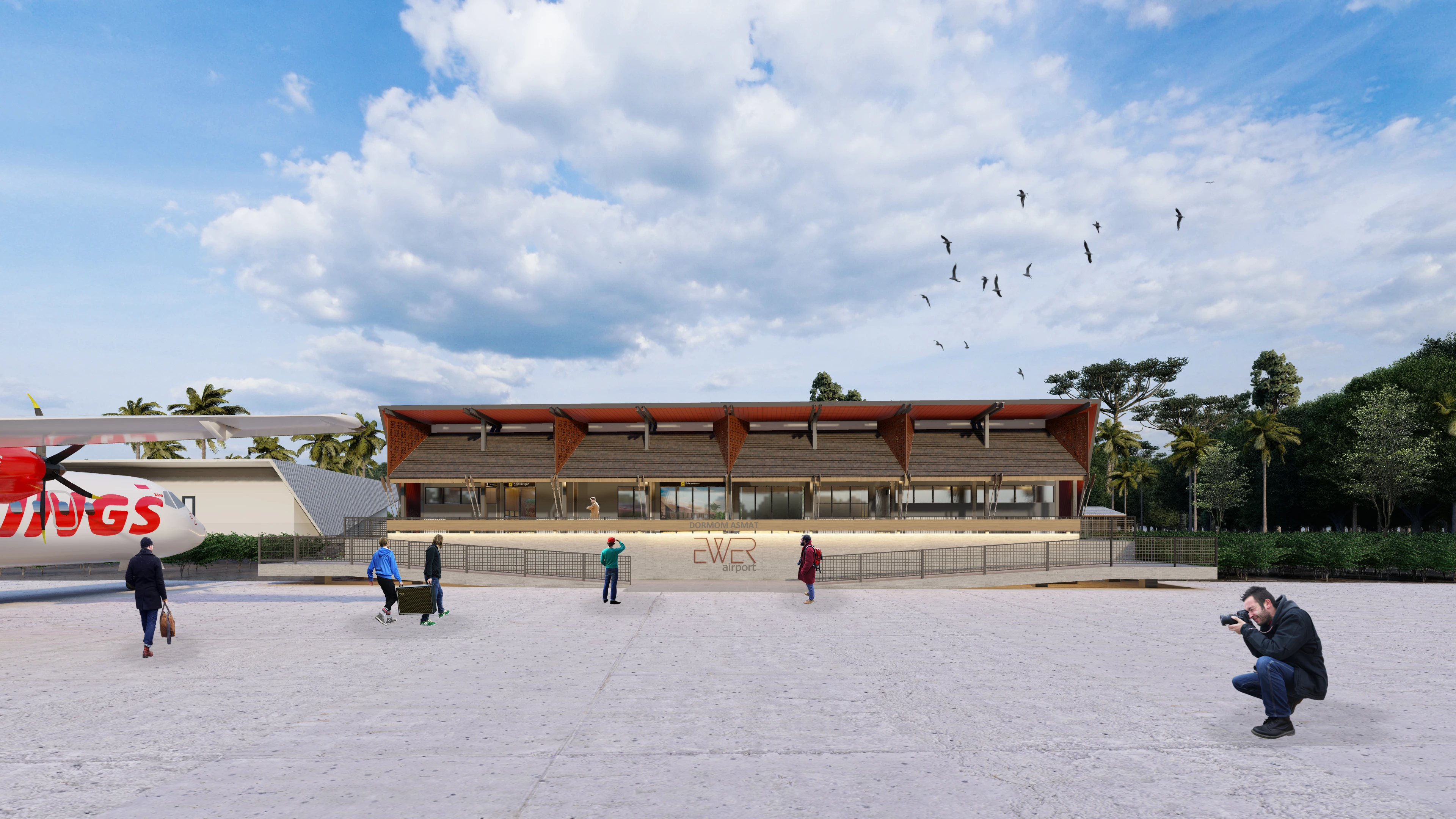Budaya Tidak Berhenti di Fasad – Mengubah Artefak Menjadi Arsitektur: Proses Kreatif di Balik Desain Bandara Ewer