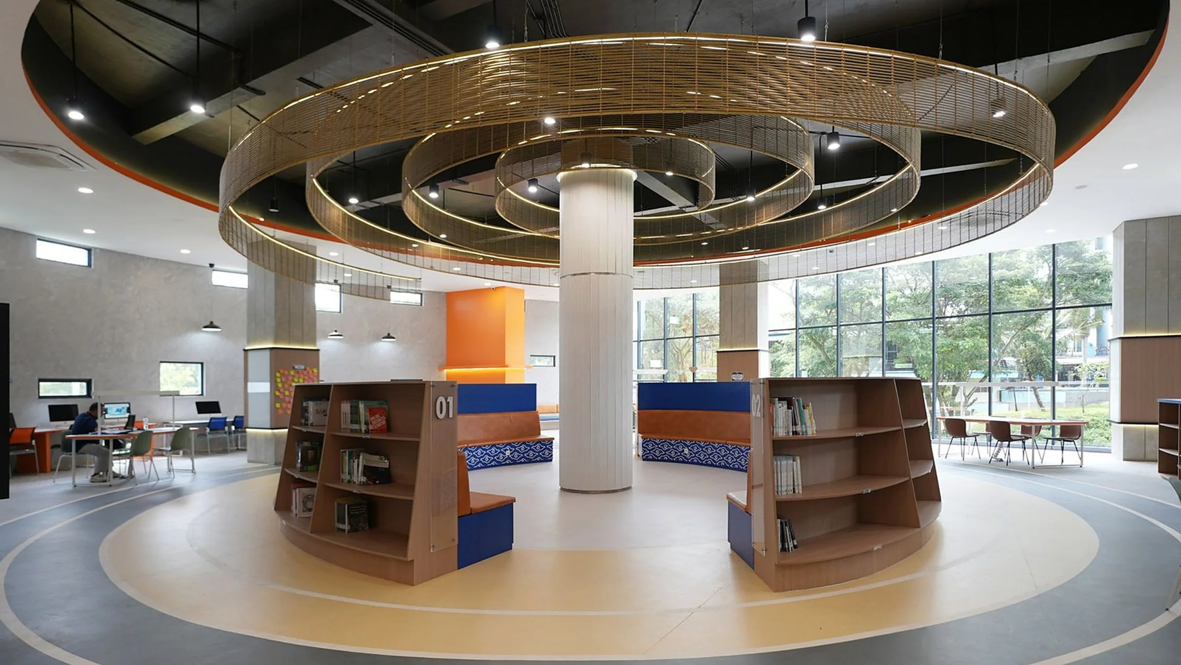 BINUS Knowledge Center, detail 1