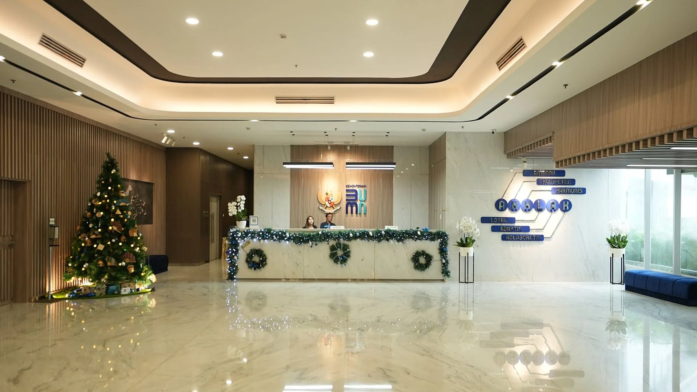 BUMN Ministry Lobby, detail 1