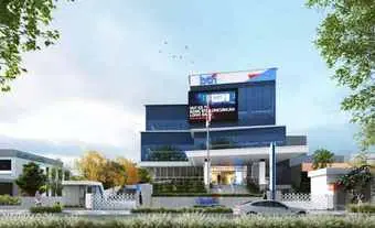 Desain Arsitektur Bank BTN KC Kebon Jeruk: Sebuah Landmark Futuristik dan Berkelanjutan di Jakarta